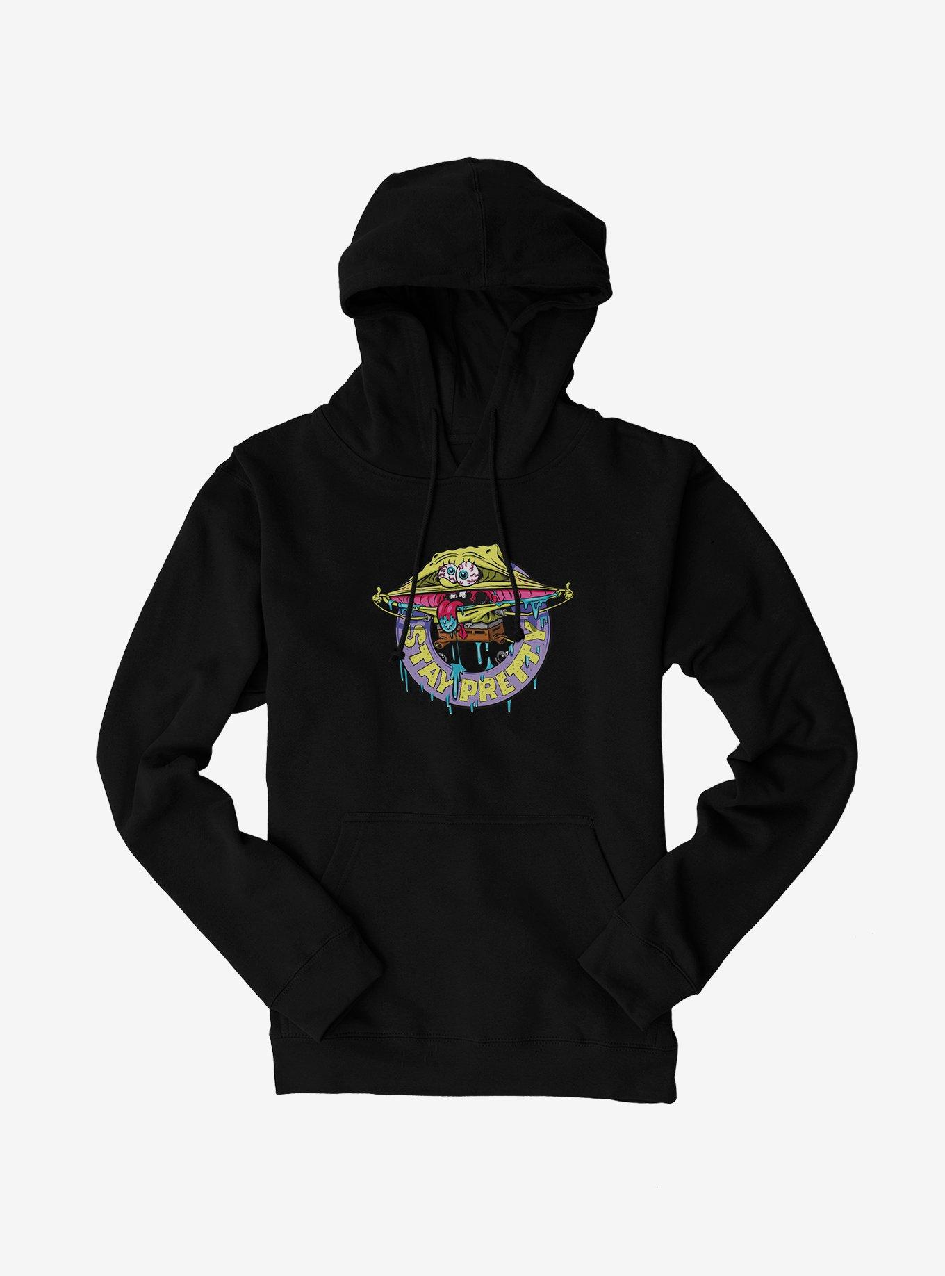 SpongeBob SquarePants Stay Pretty SpongeBob Hoodie, BLACK, hi-res