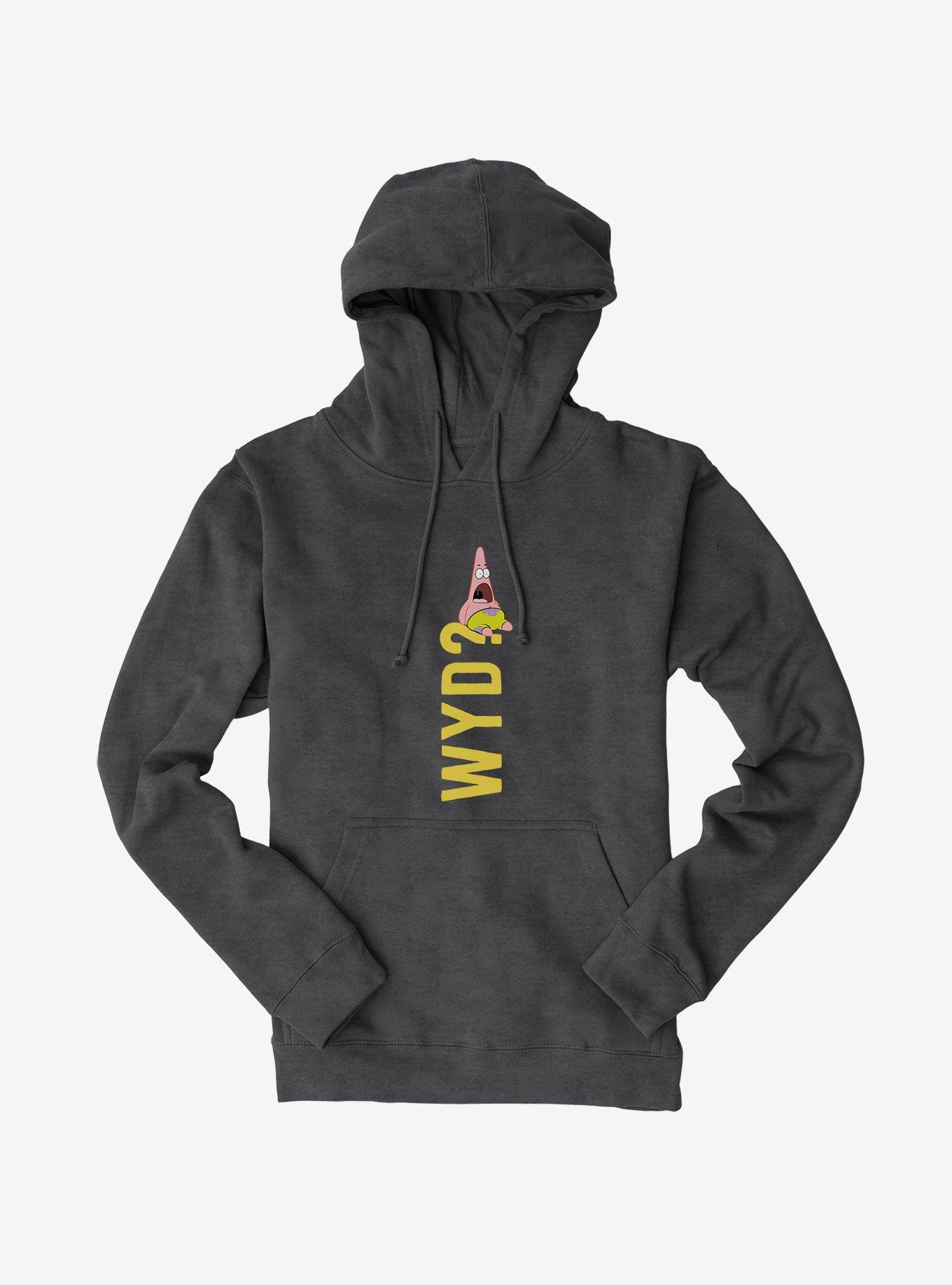 SpongeBob SquarePants WYD Patrick Hoodie, DARK HEATHER, hi-res