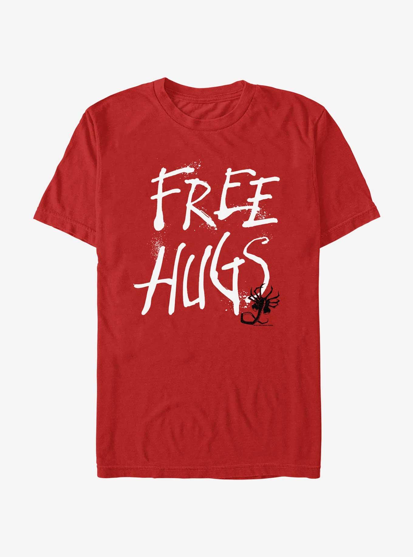 Alien: Romulus Free Hugs T-Shirt, RED, hi-res