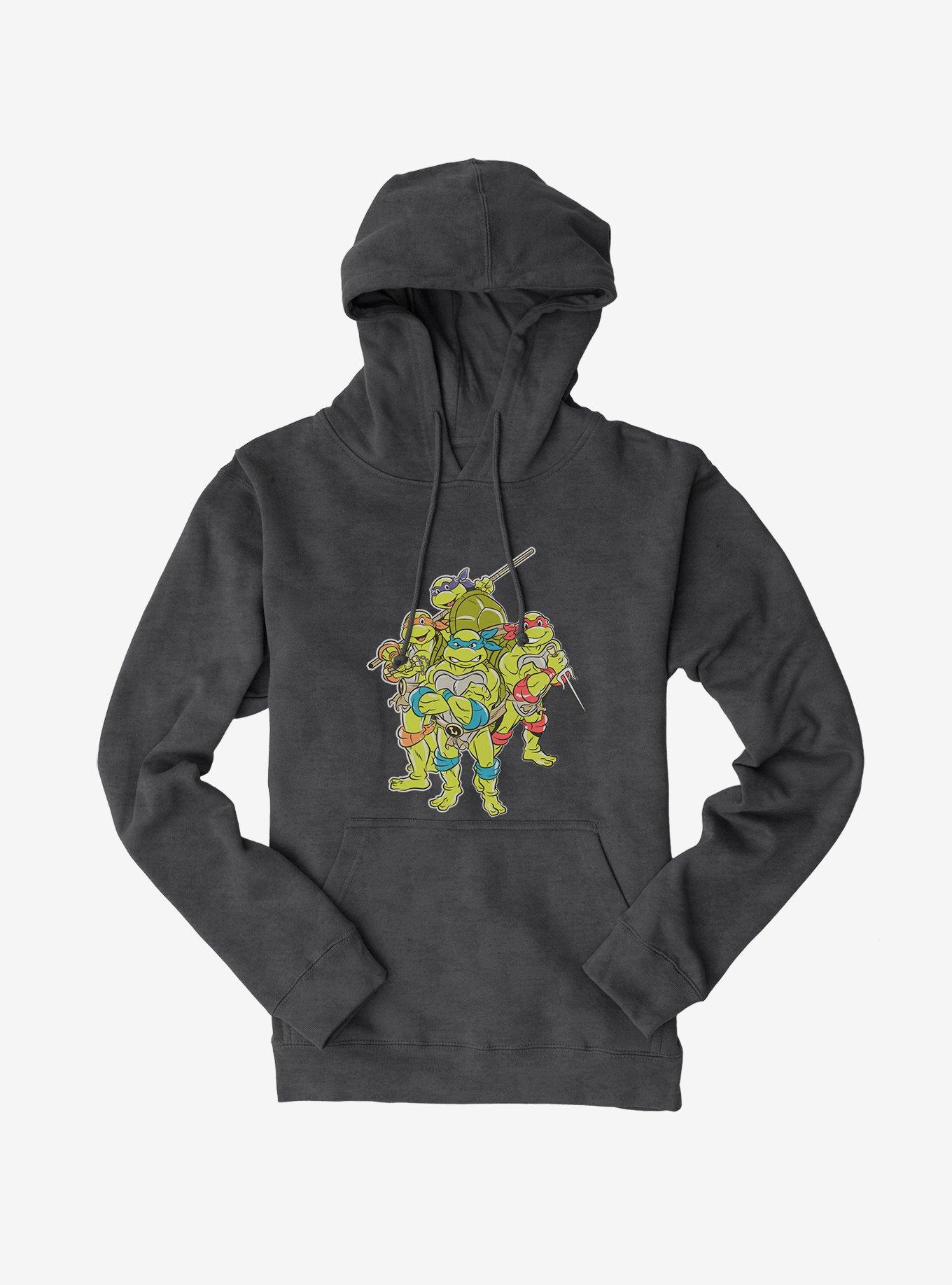 Teenage Mutant Ninja Turtles Ready For Anything Men's Hoodie, DARK HEATHER, hi-res