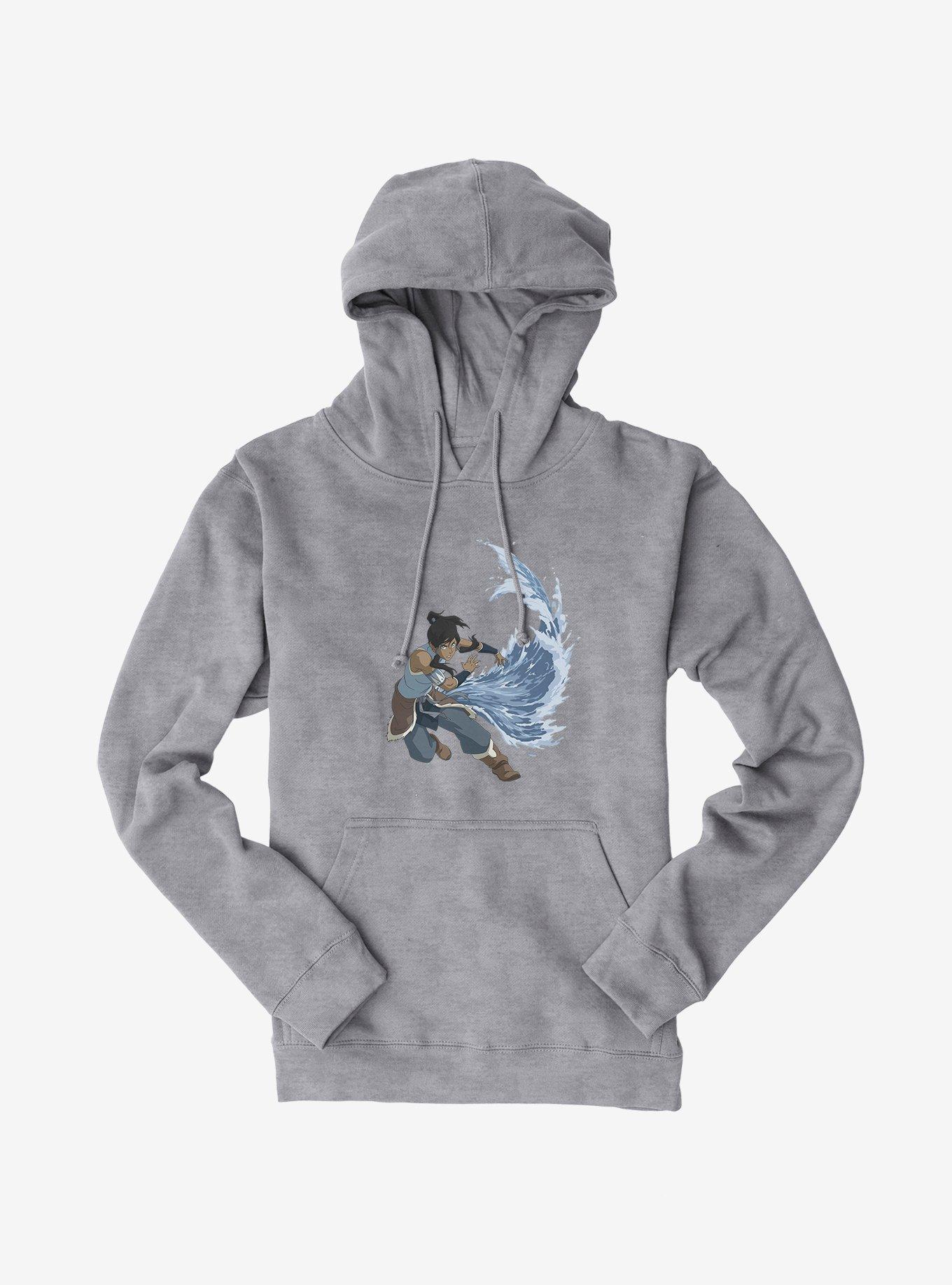 The Legend of Korra Korra Hoodie, SPORT GRAY, hi-res