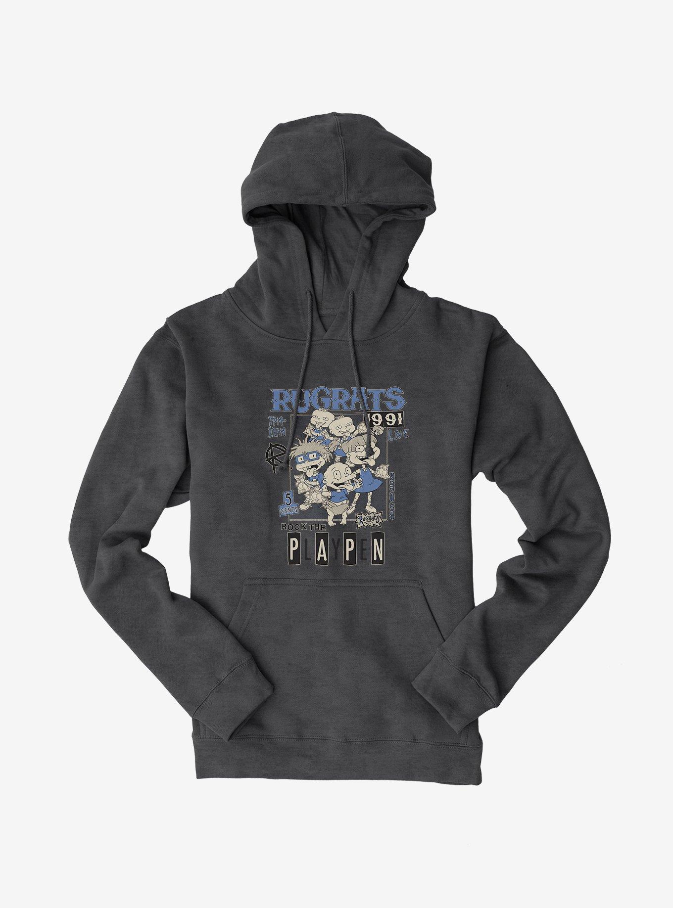 Rugrats Rock Poster Rugrats Live Hoodie
