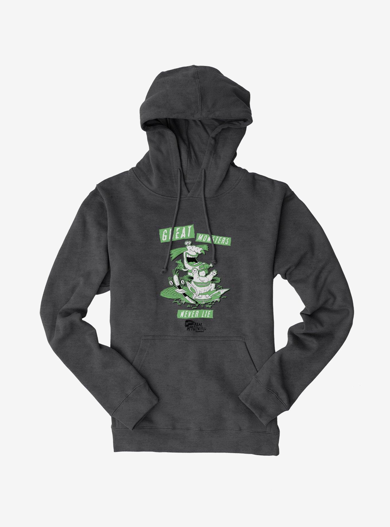 Aaahh!!! Real Monsters Great Monsters Never Lie Hoodie, , hi-res