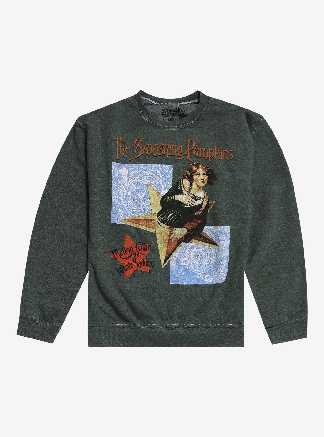 The Smashing Pumpkins Mellon Collie And The Infinite Sadness Green Girls Sweatshirt, , hi-res