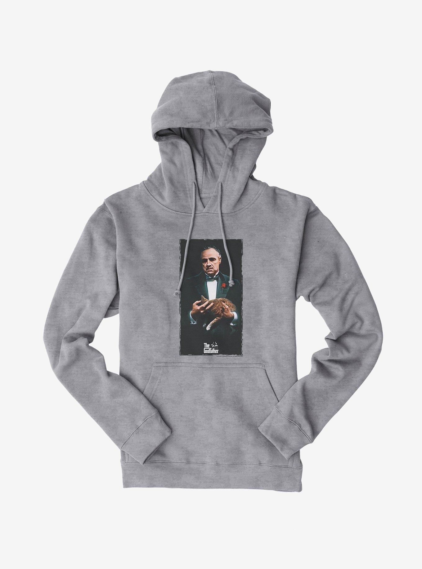 The Godfather Don Vito Corleone Portrait Hoodie