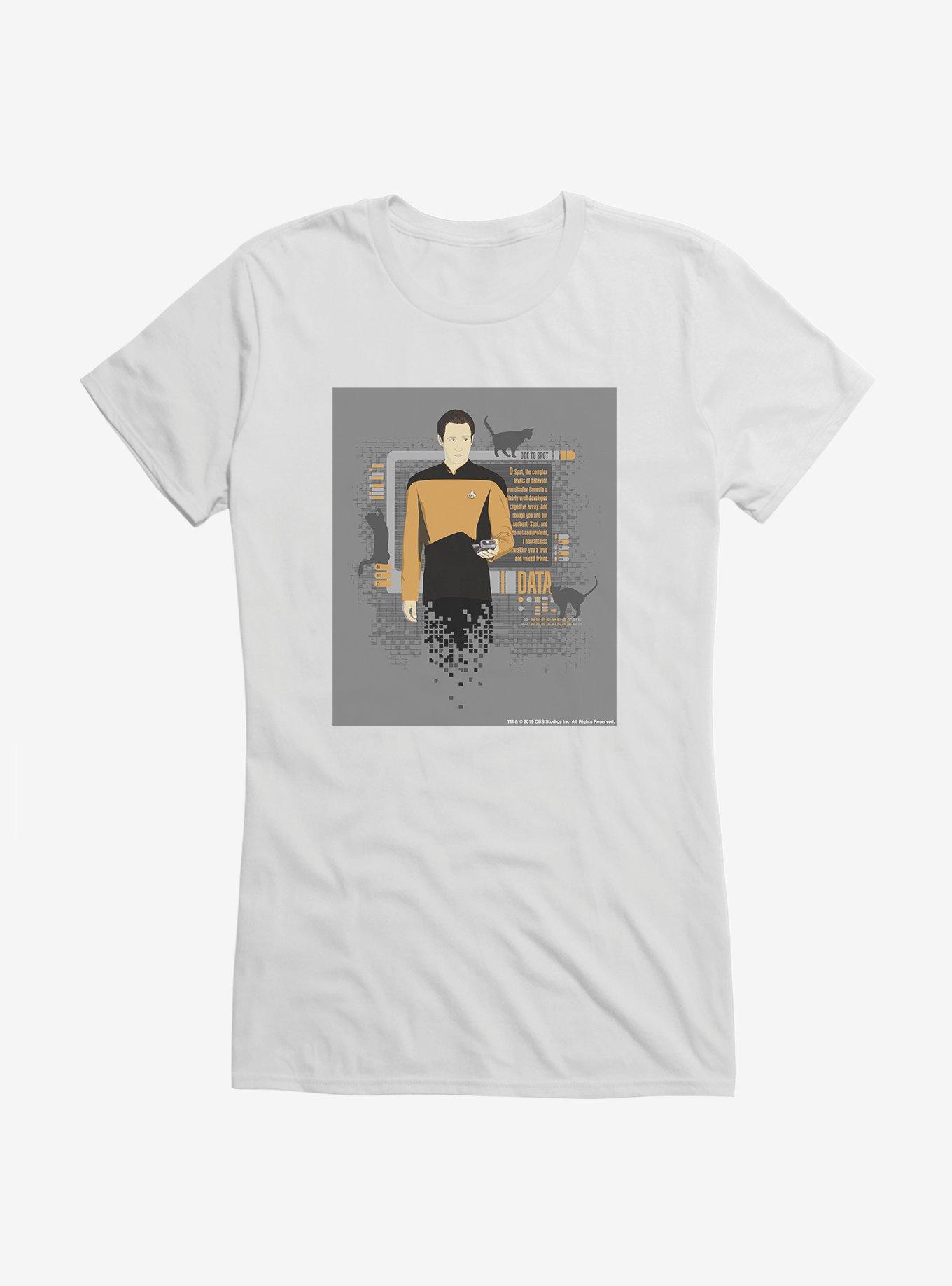 Star Trek TNG Data Girls T-Shirt, , hi-res