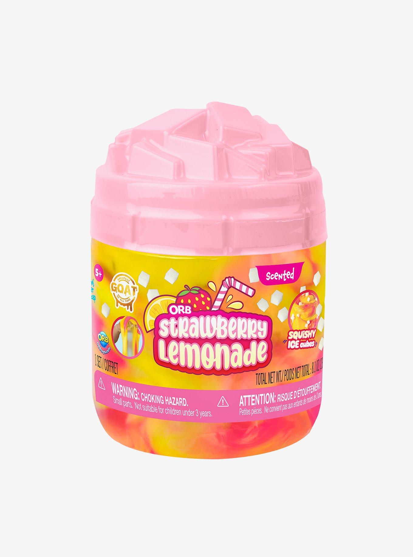 Orb Strawberry Lemonade Scented Slime, , hi-res