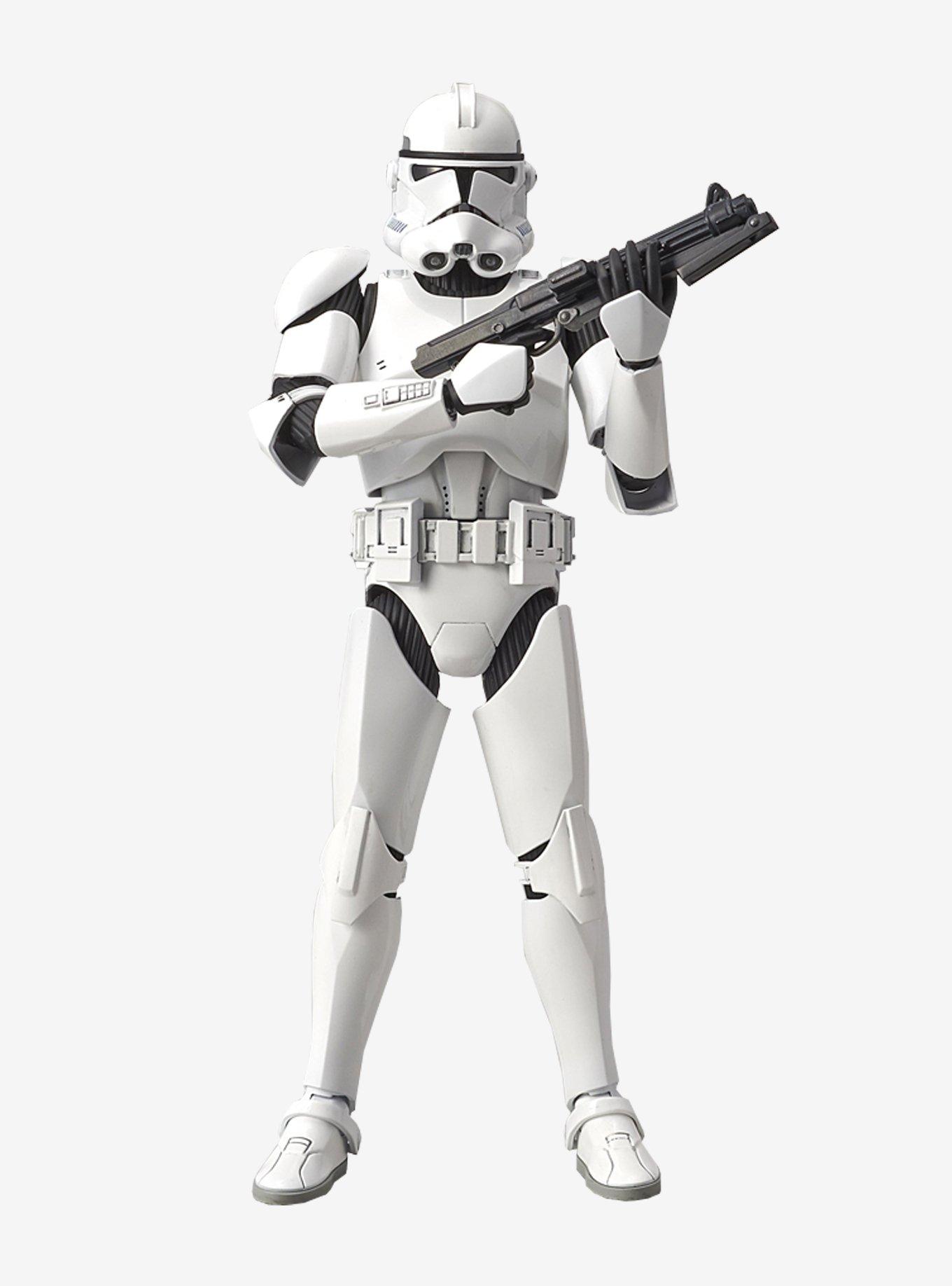 Bandai Spirits Star Wars Clone Trooper 1/12 Scale Model Figure Kit, , hi-res