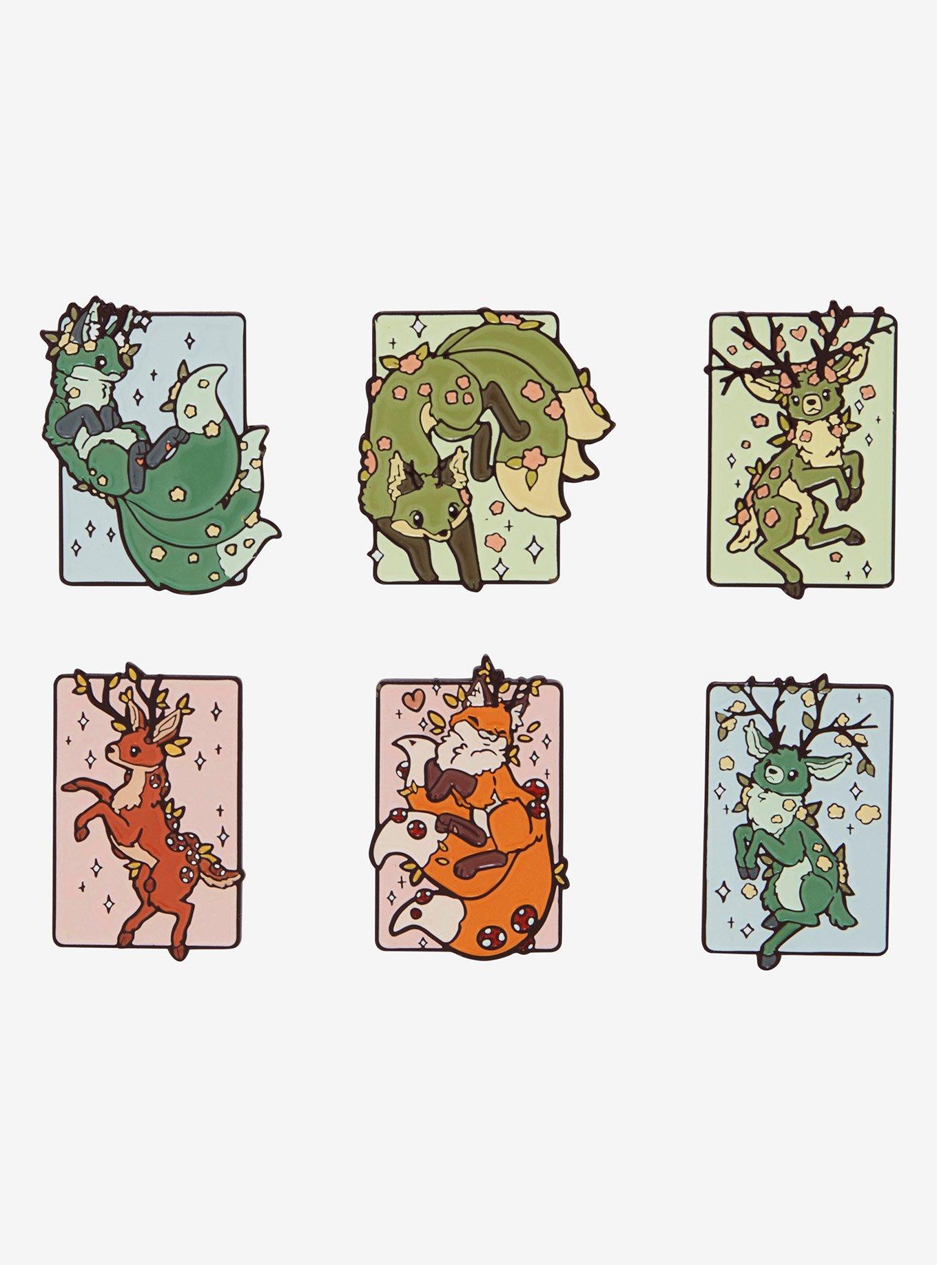 Naomi Lord Art Forest Beasts Blind Box Enamel Pin, , hi-res