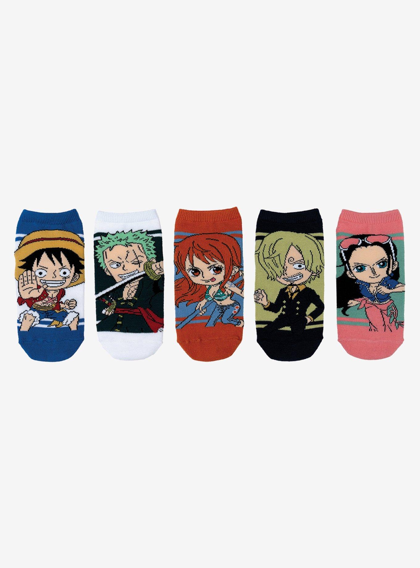 One Piece 5 Pair Lowcut Pack