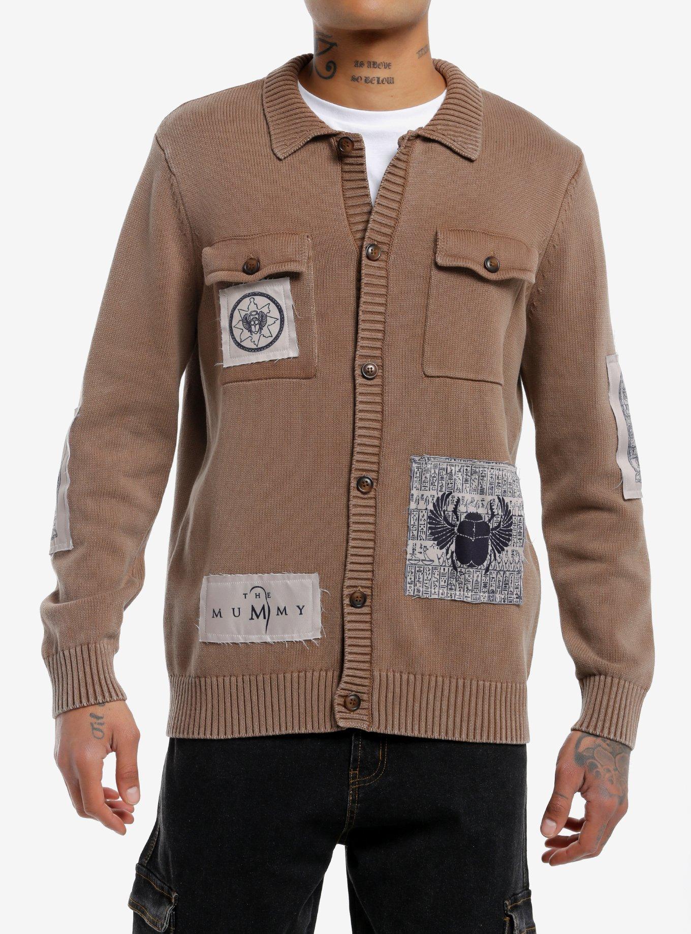 The Mummy Patches Collared Cardigan | Her Universe