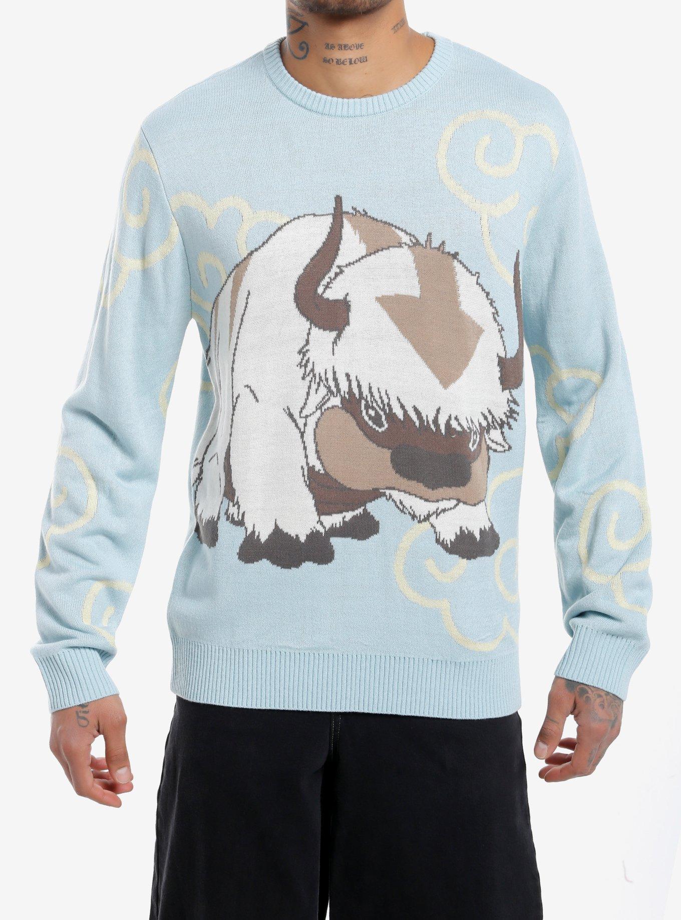 Avatar: The Last Airbender Appa Intarsia Sweater, , hi-res