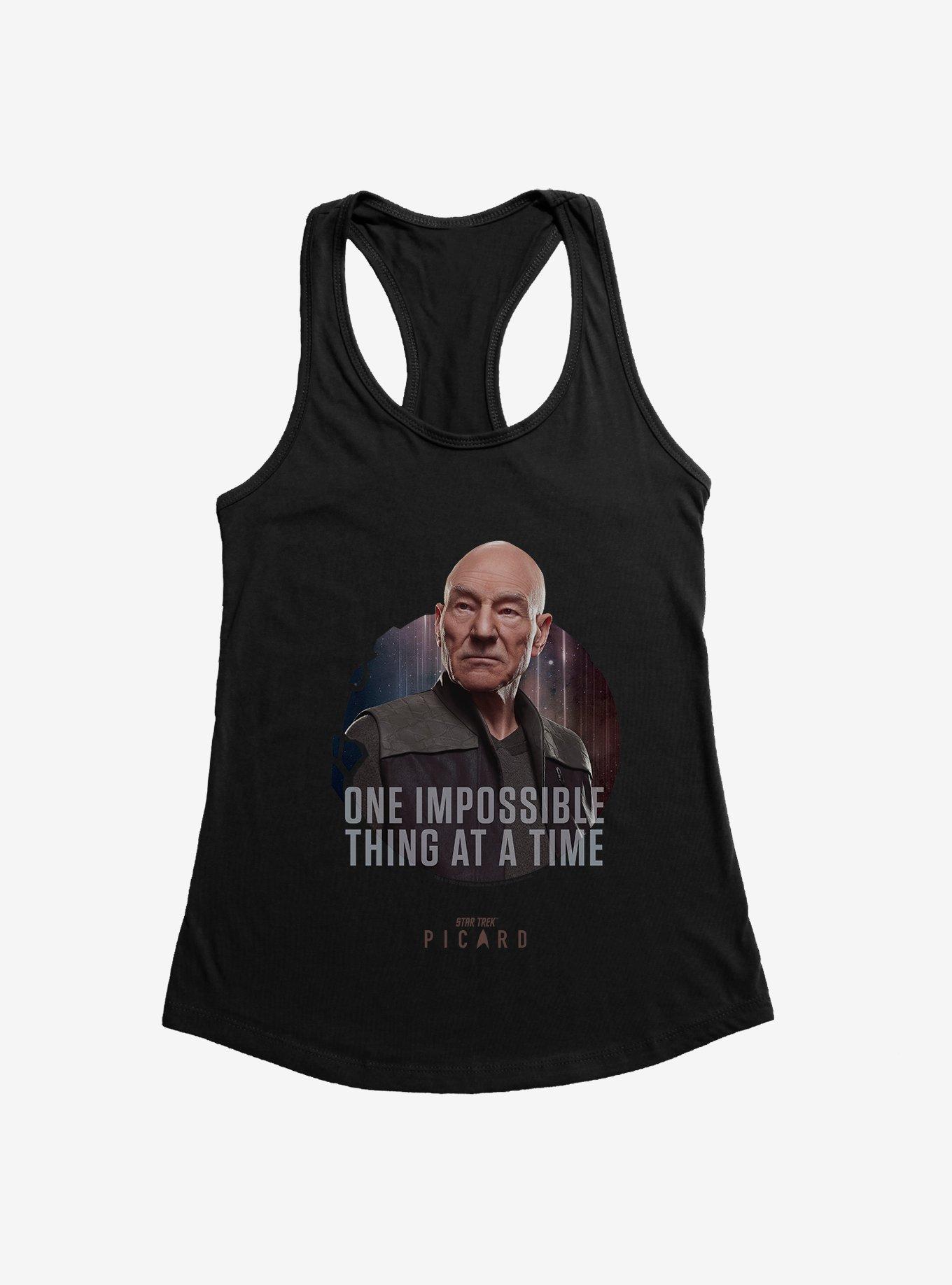 Star Trek: Picard One Thing At A Time Girls Tank, BLACK, hi-res