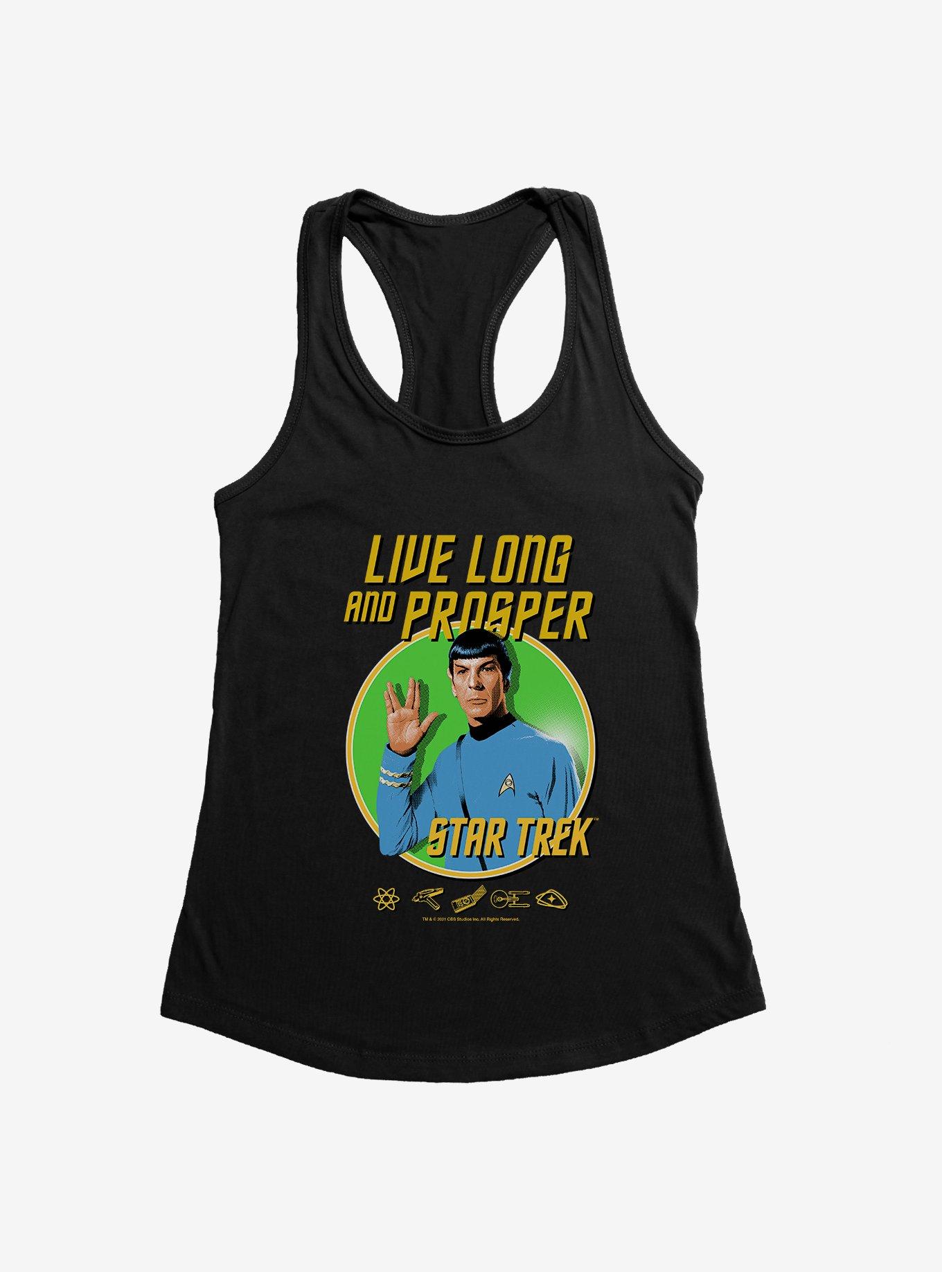 Star Trek Live Long And Prosper Girls Tank