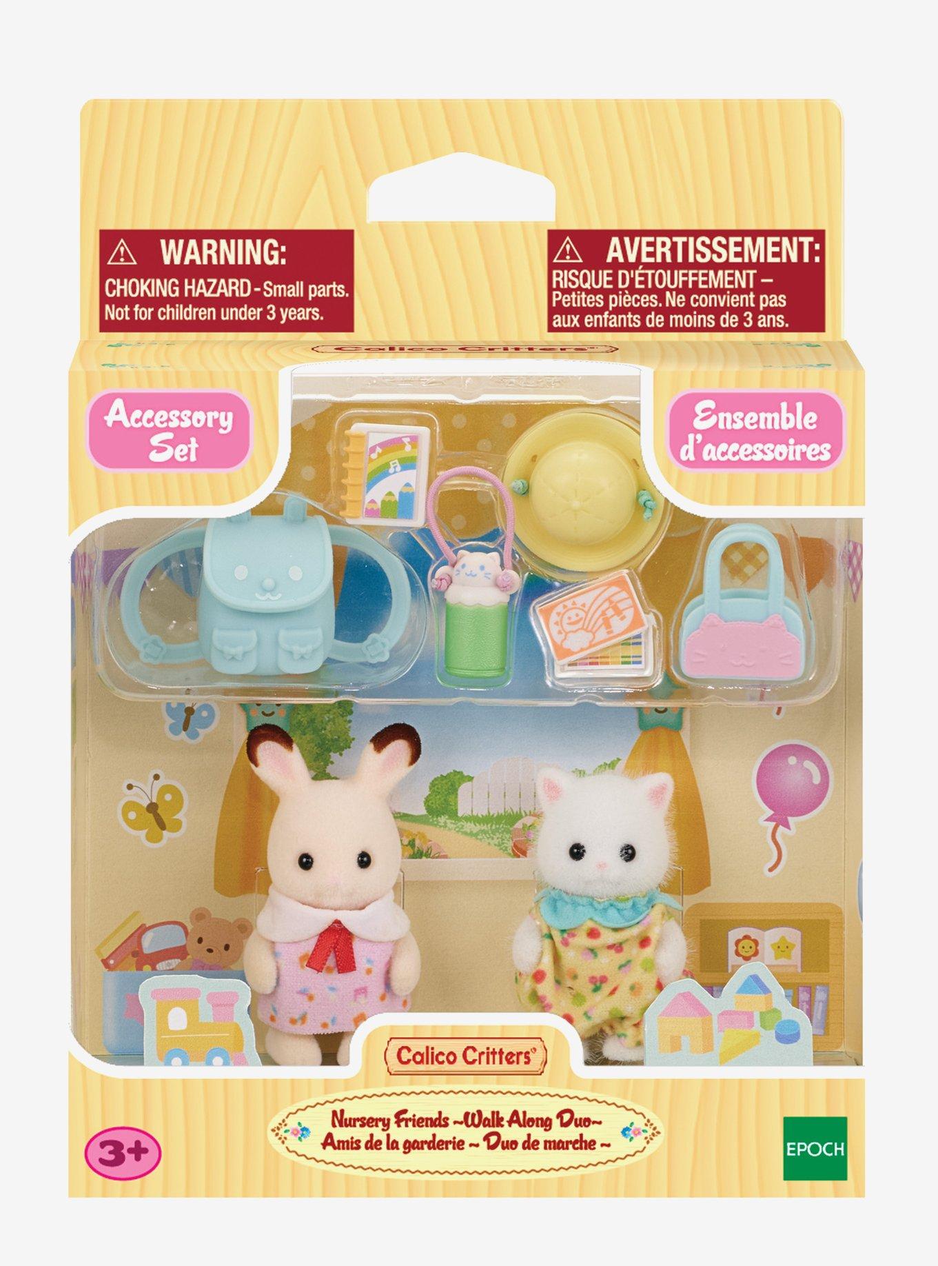 Calico Critters Nursery Friends Walk Along Duo Accessory Set, , hi-res