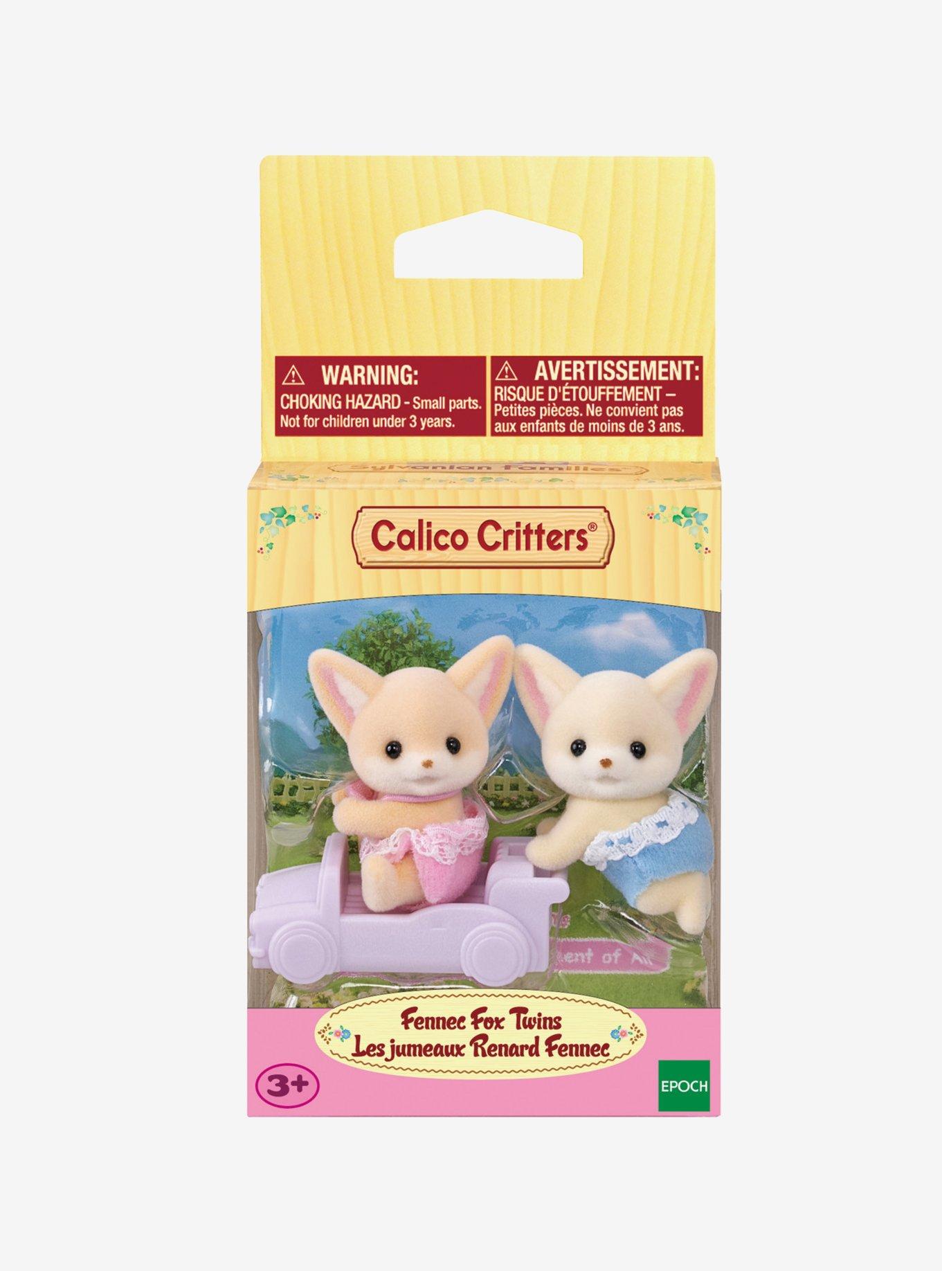 Calico Critters Fennec Fox Twins Figure Set, , hi-res