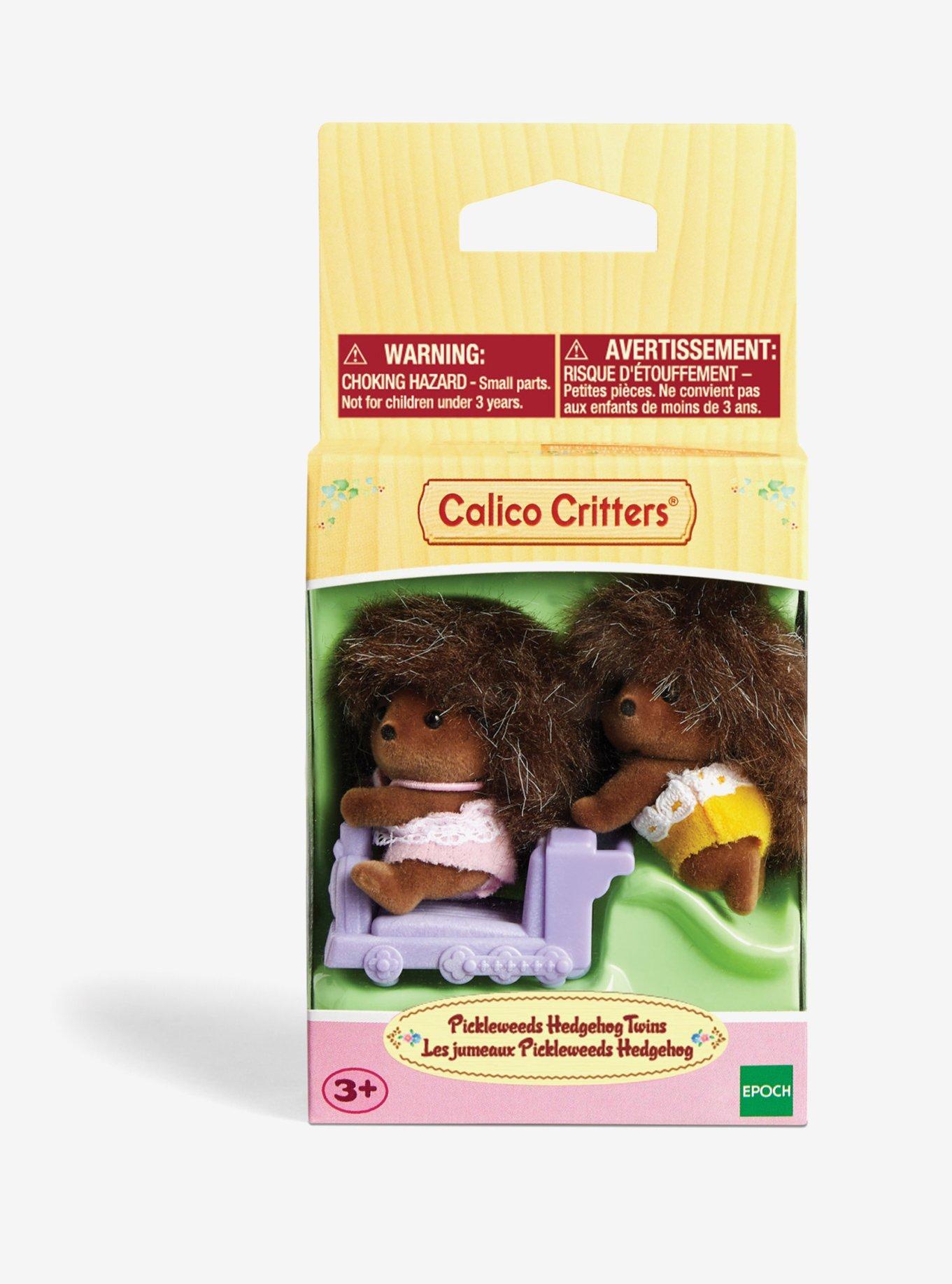 Calico Critters Pickleweeds Hedgehog Twins Figure Set, , hi-res