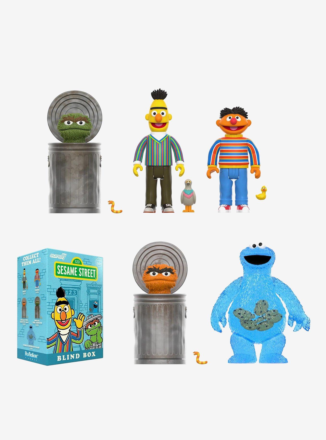 Super7 Sesame Street ReAction Wave 1 Blind Box Figure, , hi-res