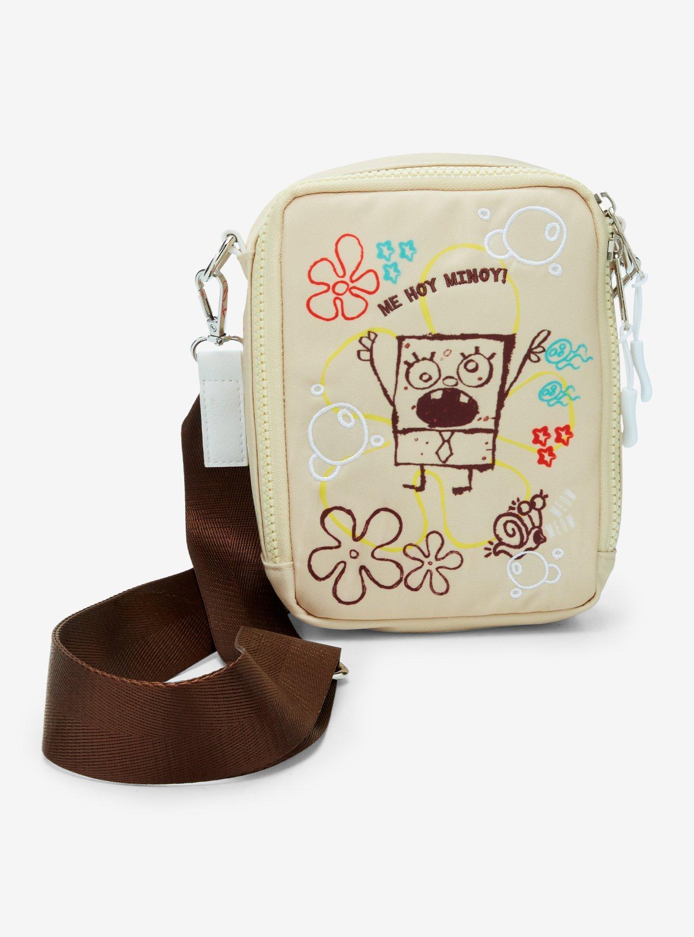 SpongeBob SquarePants DoodleBob Crossbody Bag — BoxLunch Exclusive, , hi-res