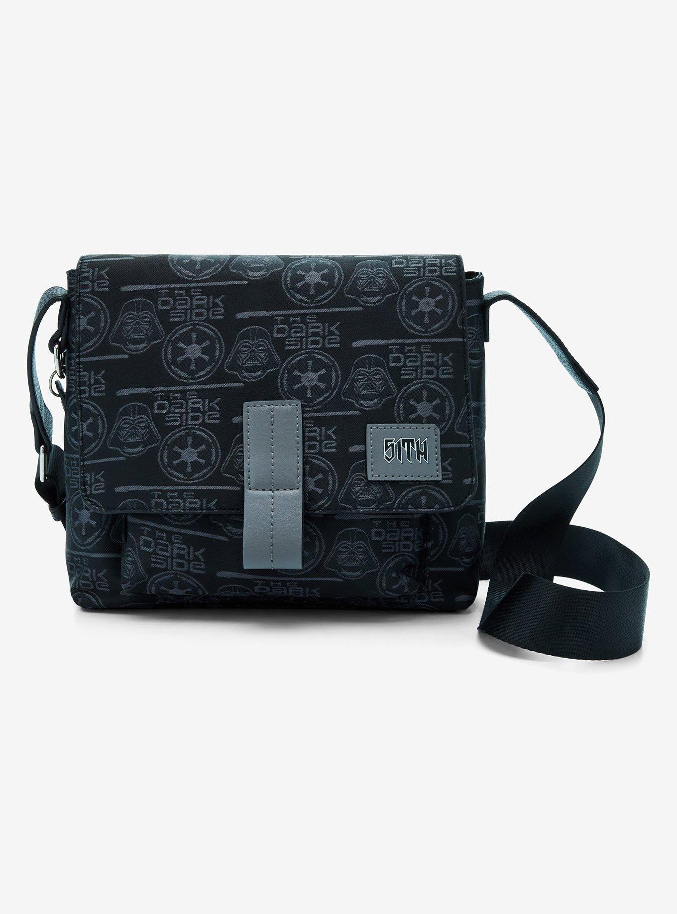 Star Wars Dark Side Messenger Crossbody Bag — BoxLunch Exclusive, , hi-res