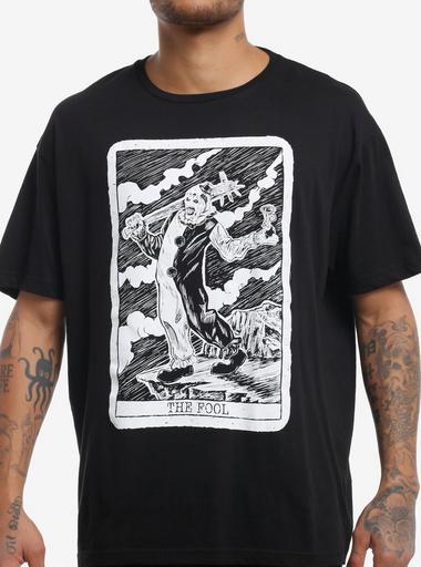Terrifier Art The Clown Tarot Card T-Shirt By Vertebrae33 | Hot Topic