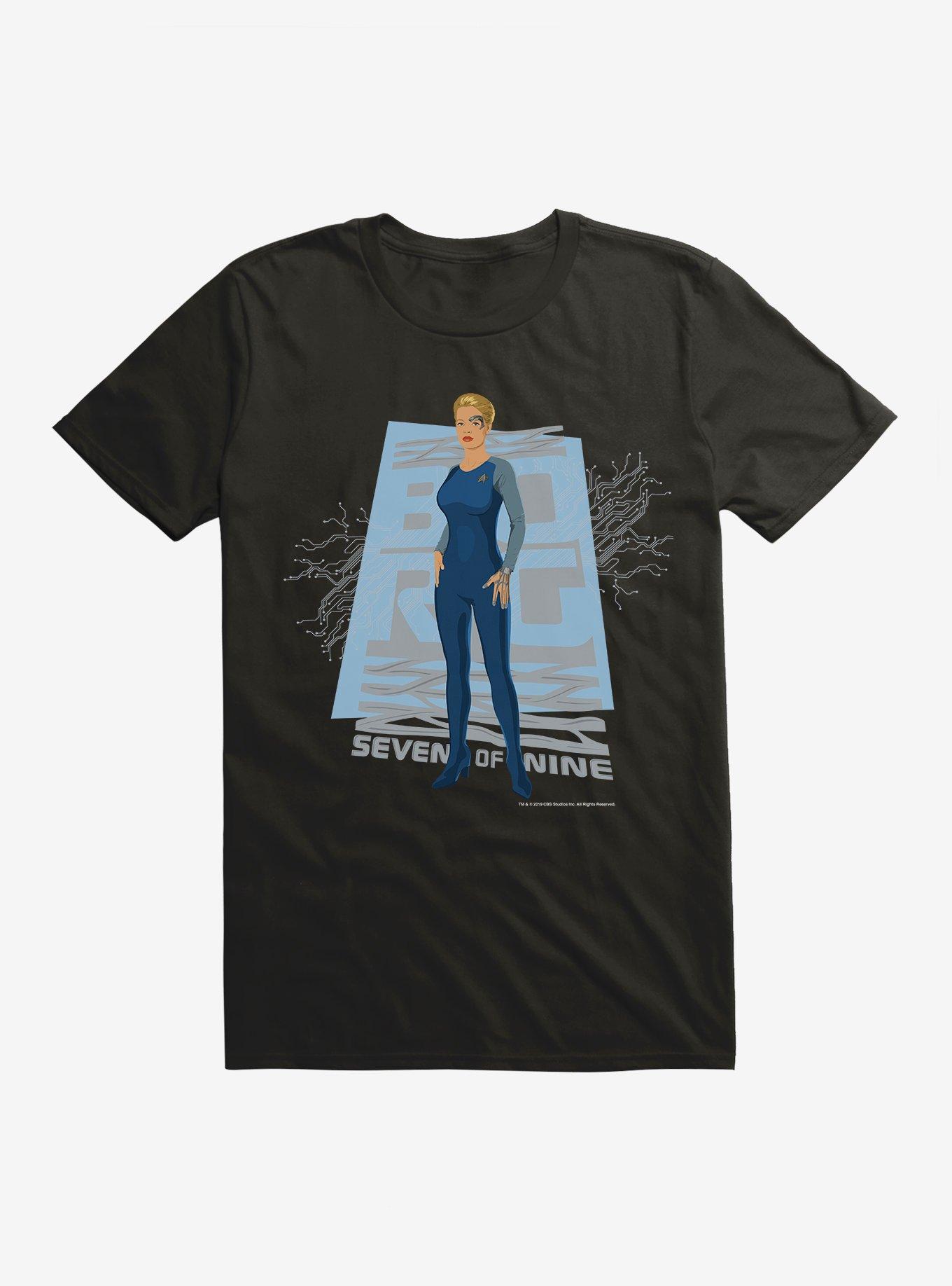 Star Trek The Women Of Star Trek Seven Of Nine T-Shirt, , hi-res