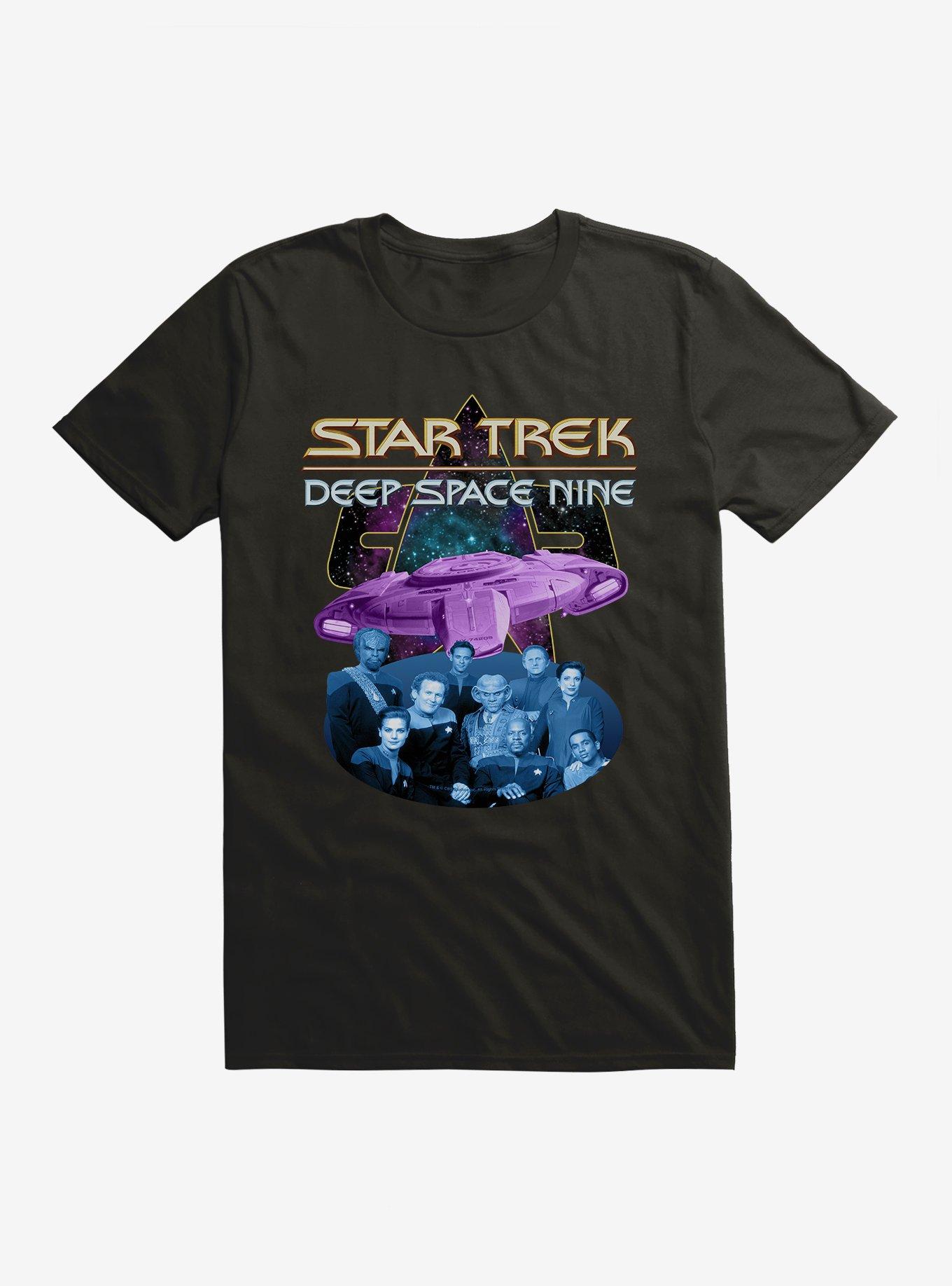 Star Trek Defiant Cast T-Shirt, BLACK, hi-res
