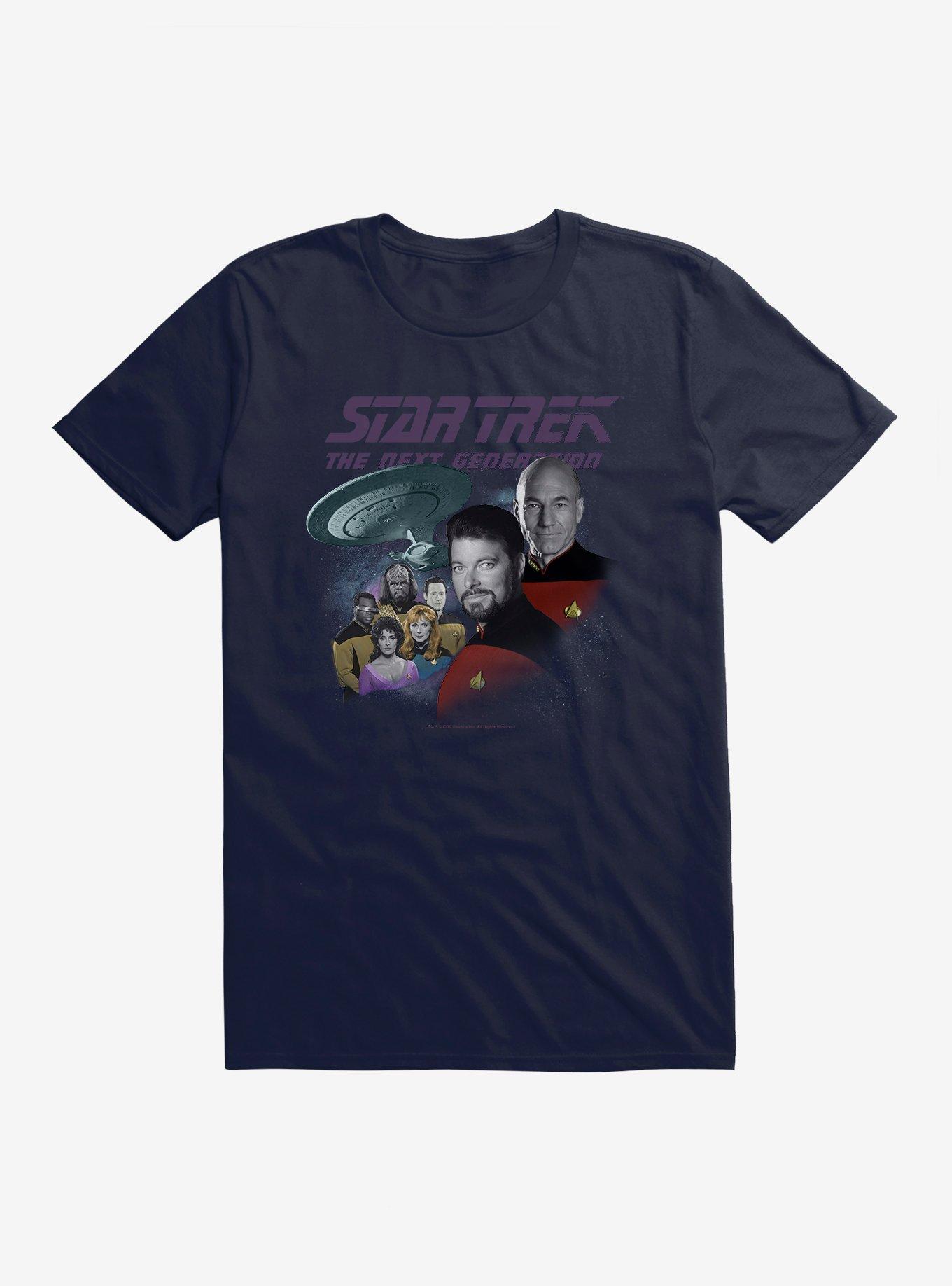 Star Trek Next Generation T-Shirt, NAVY, hi-res