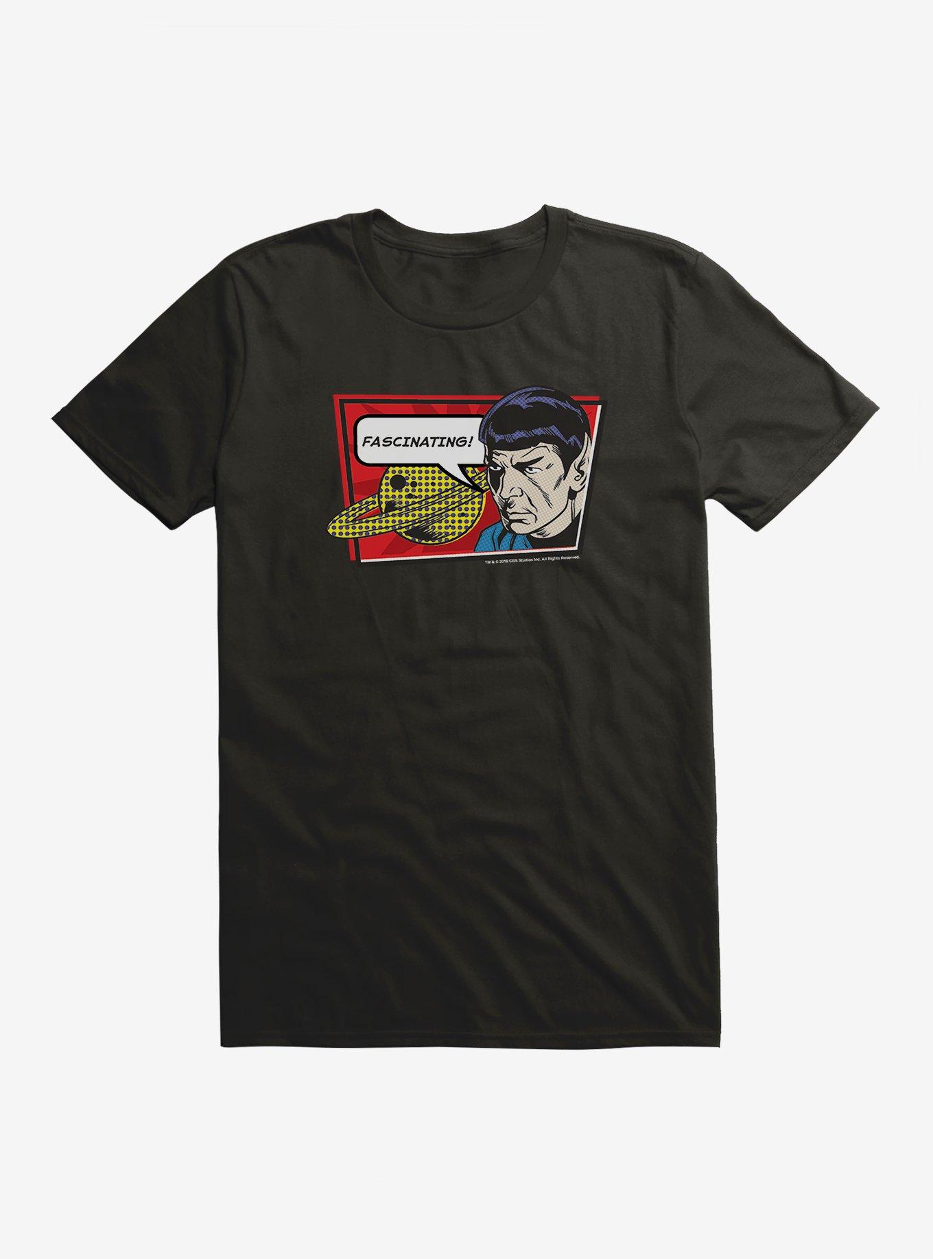 Star Trek Spock Fascinating T-Shirt, BLACK, hi-res