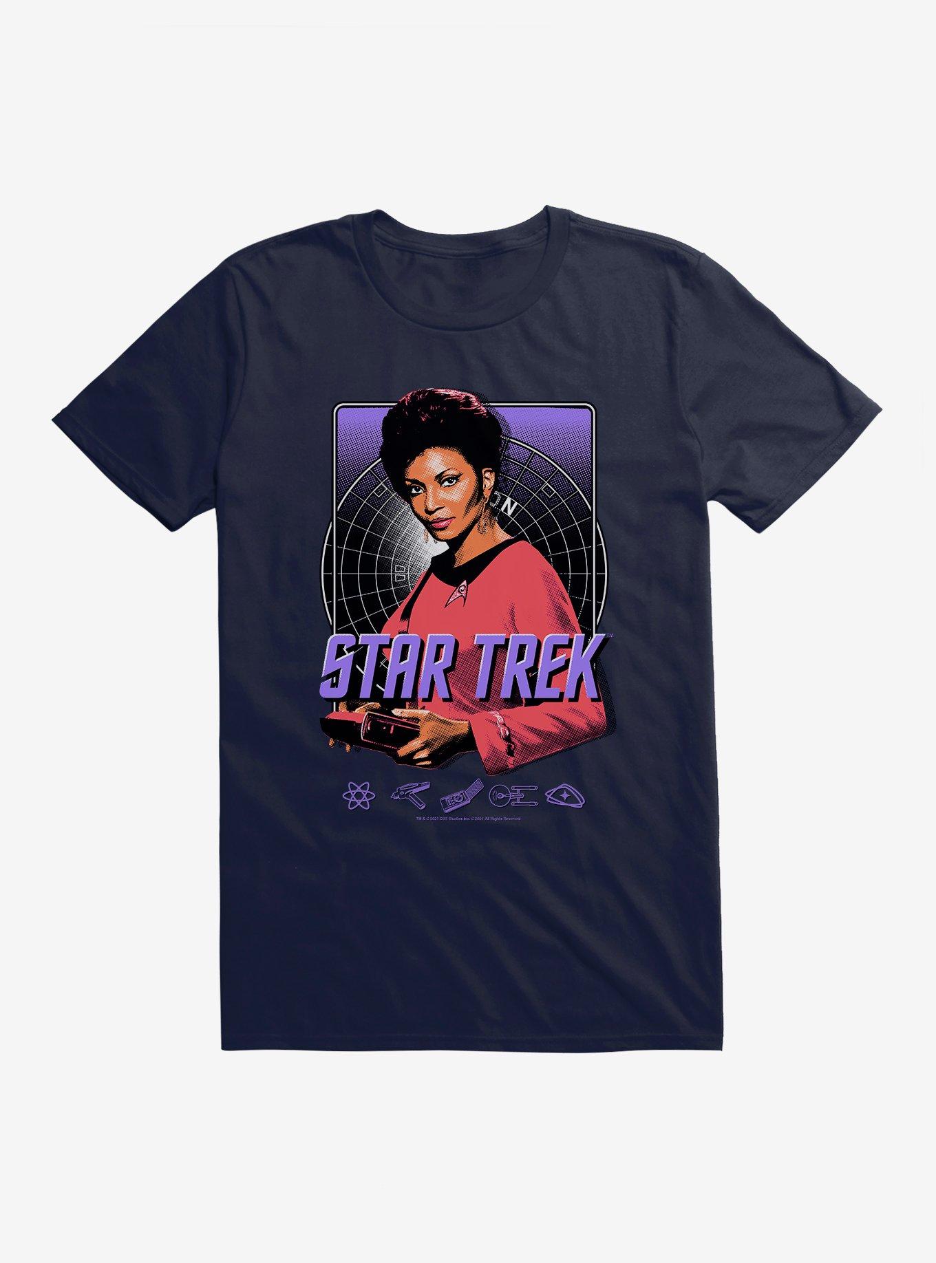 Star Trek Nyota Uhura Portrait T-Shirt, NAVY, hi-res