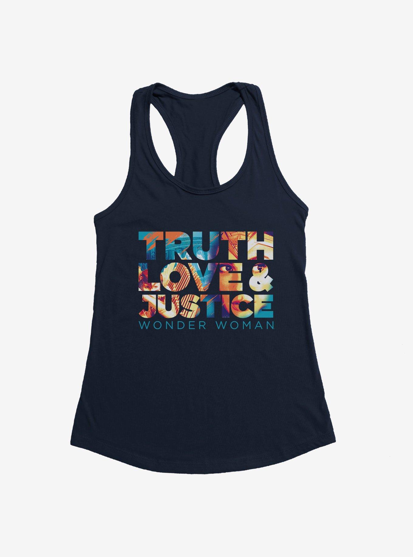 Wonder Woman 1984 Truth Love Justice Girls Tank, , hi-res