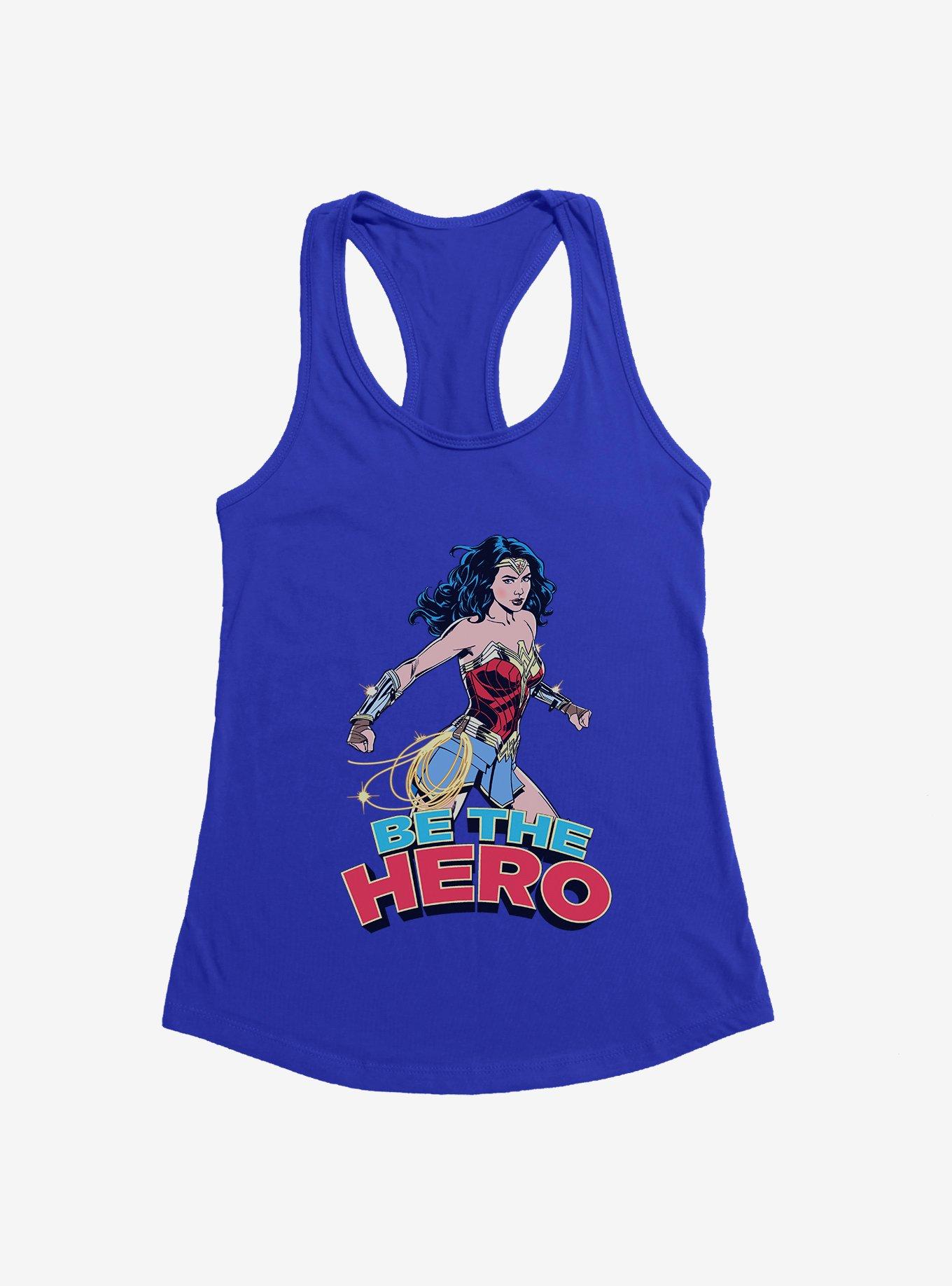 Wonder Woman Be The Hero Girls Tank, , hi-res