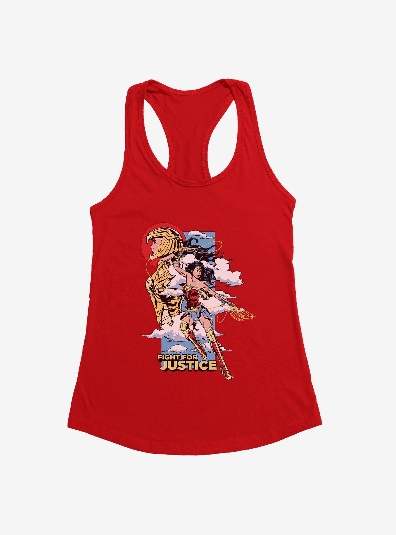 Wonder Woman Fight For Justice Girls Tank