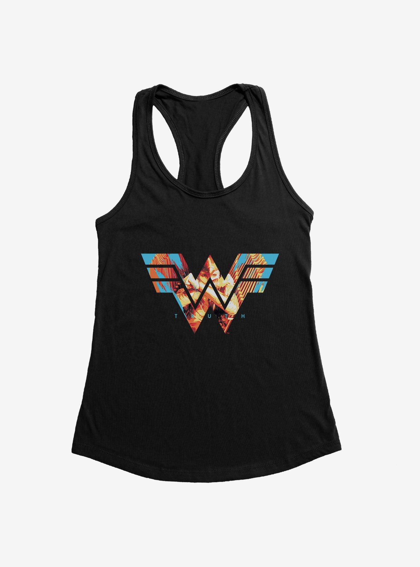 Wonder Woman 1984 Logo Blocking Insignia Girls Tank