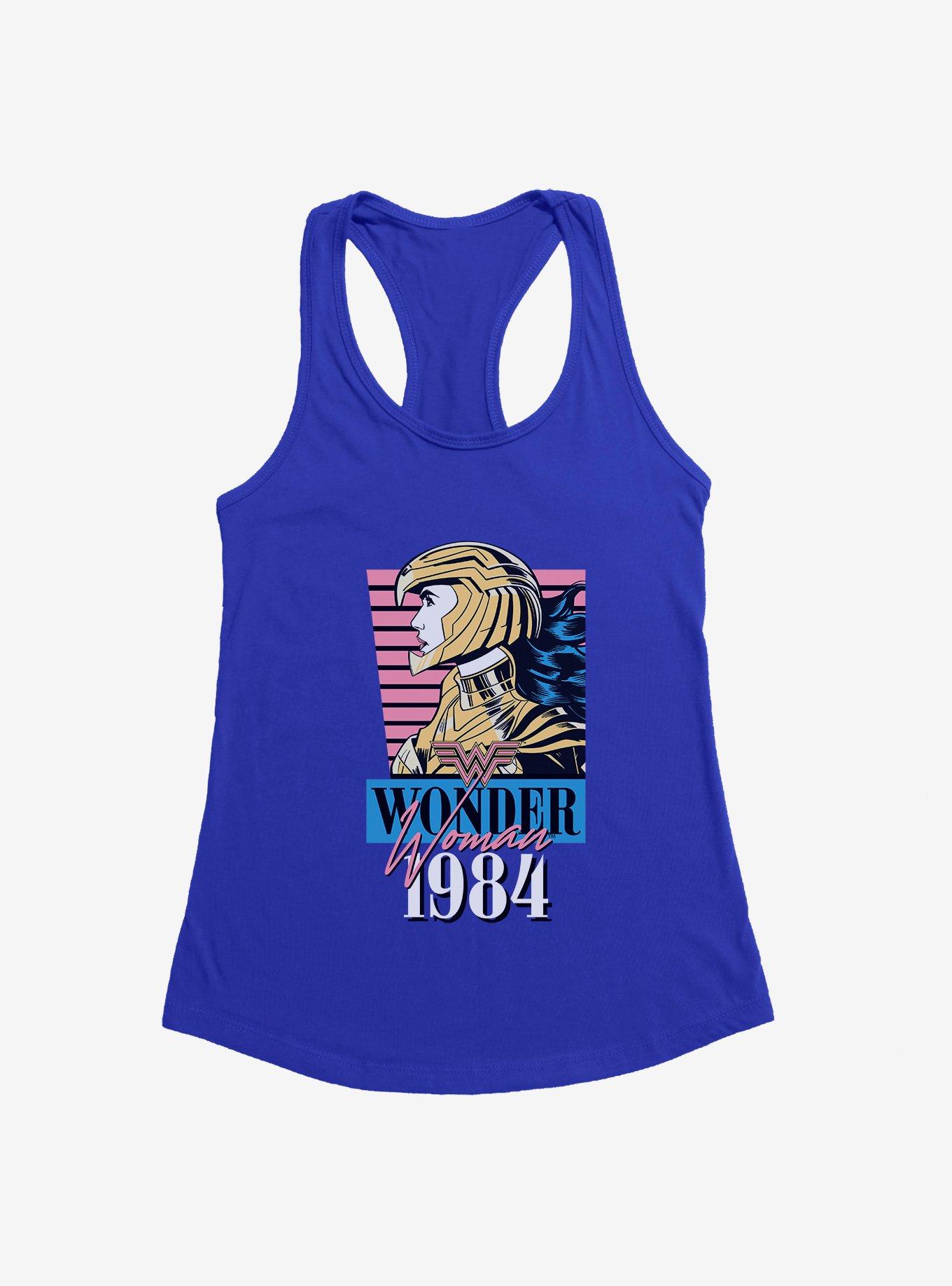 Wonder Woman 1984 Retro Golden Eagle Armor Side Profile Girls Tank