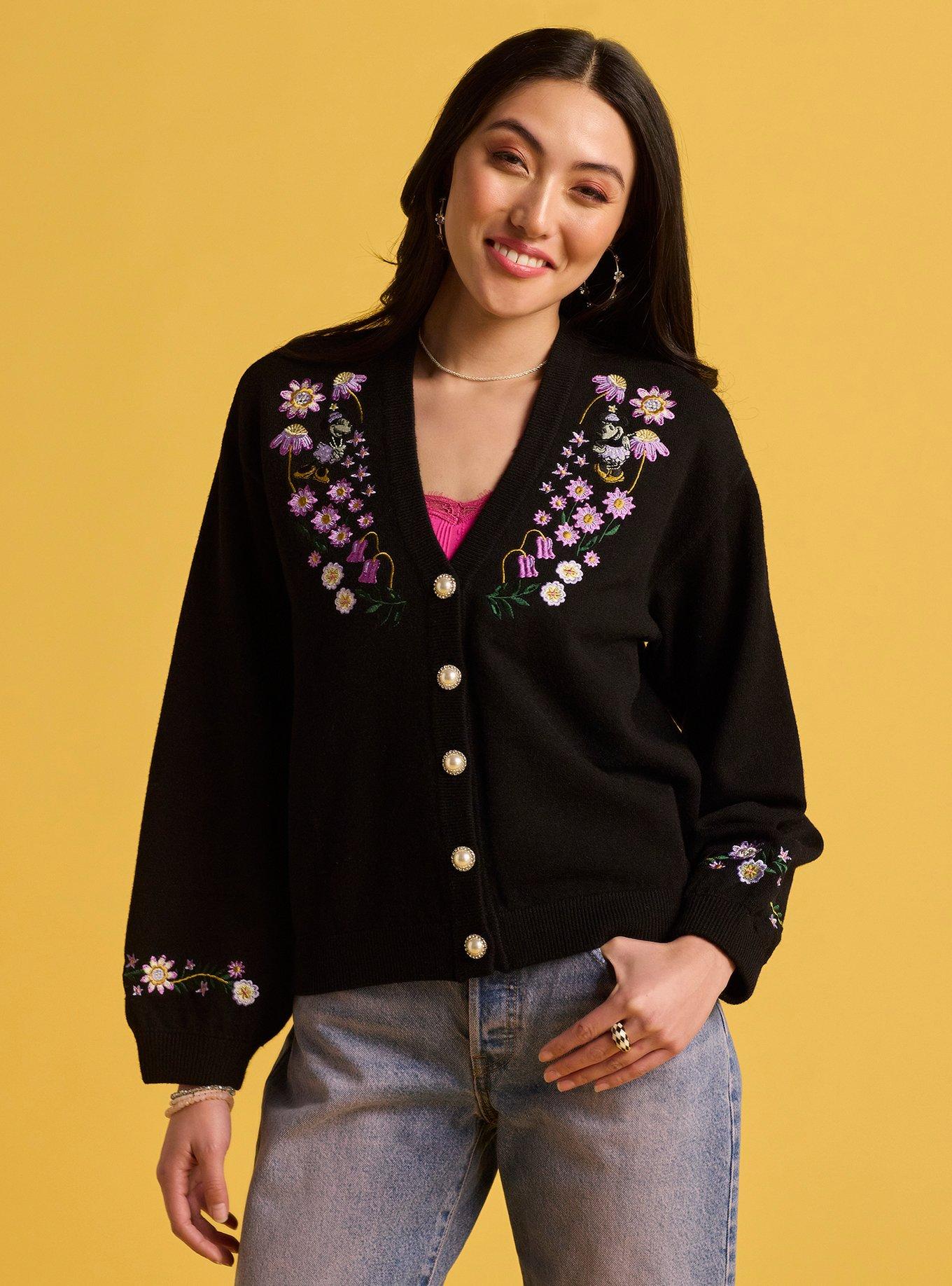 Her Universe Disney Minnie Mouse Flower Garden Cardigan Her Universe Exclusive