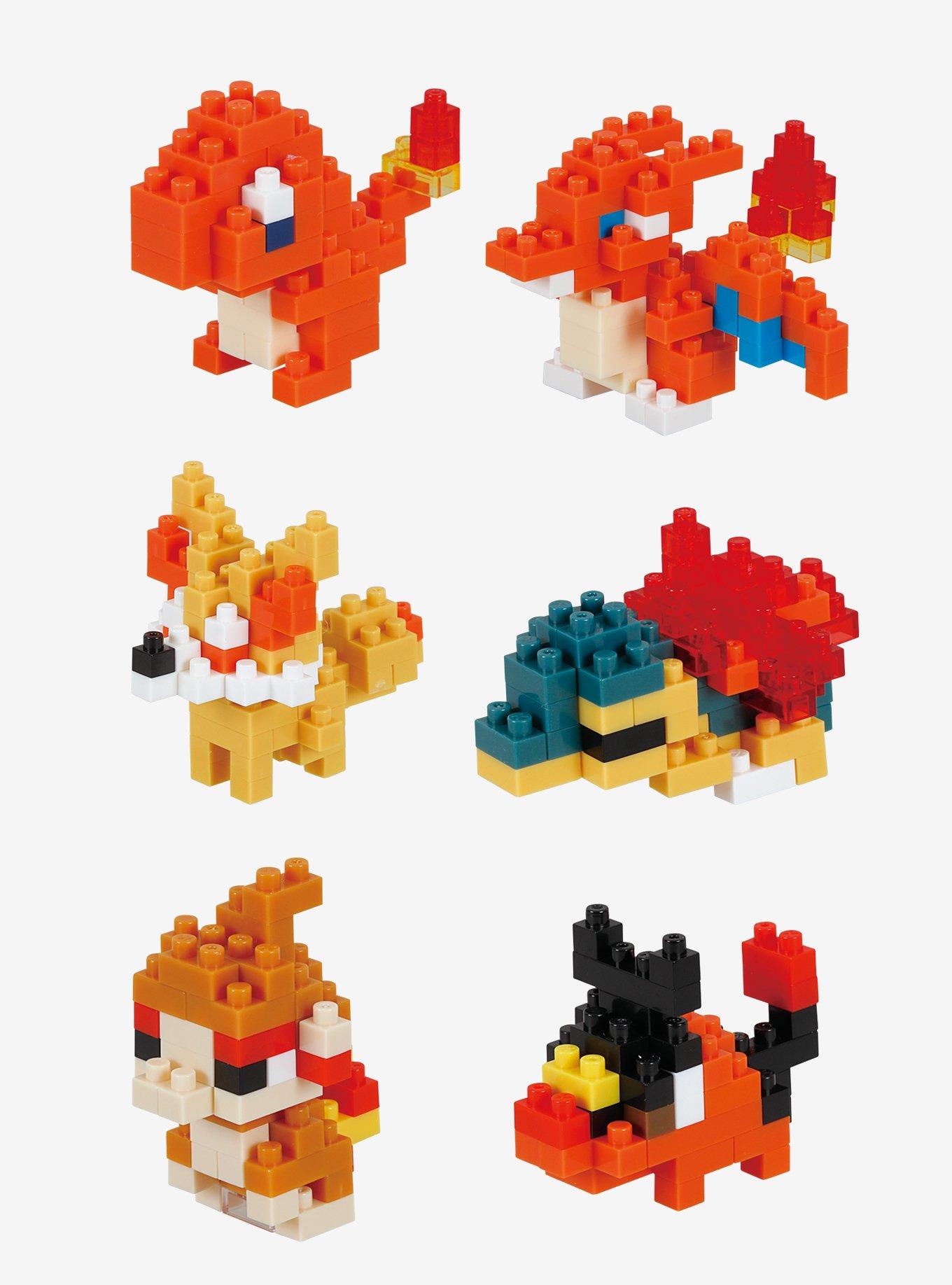 Nanoblock Pokémon Mininano Fire Type Pokémon Build Set, , hi-res