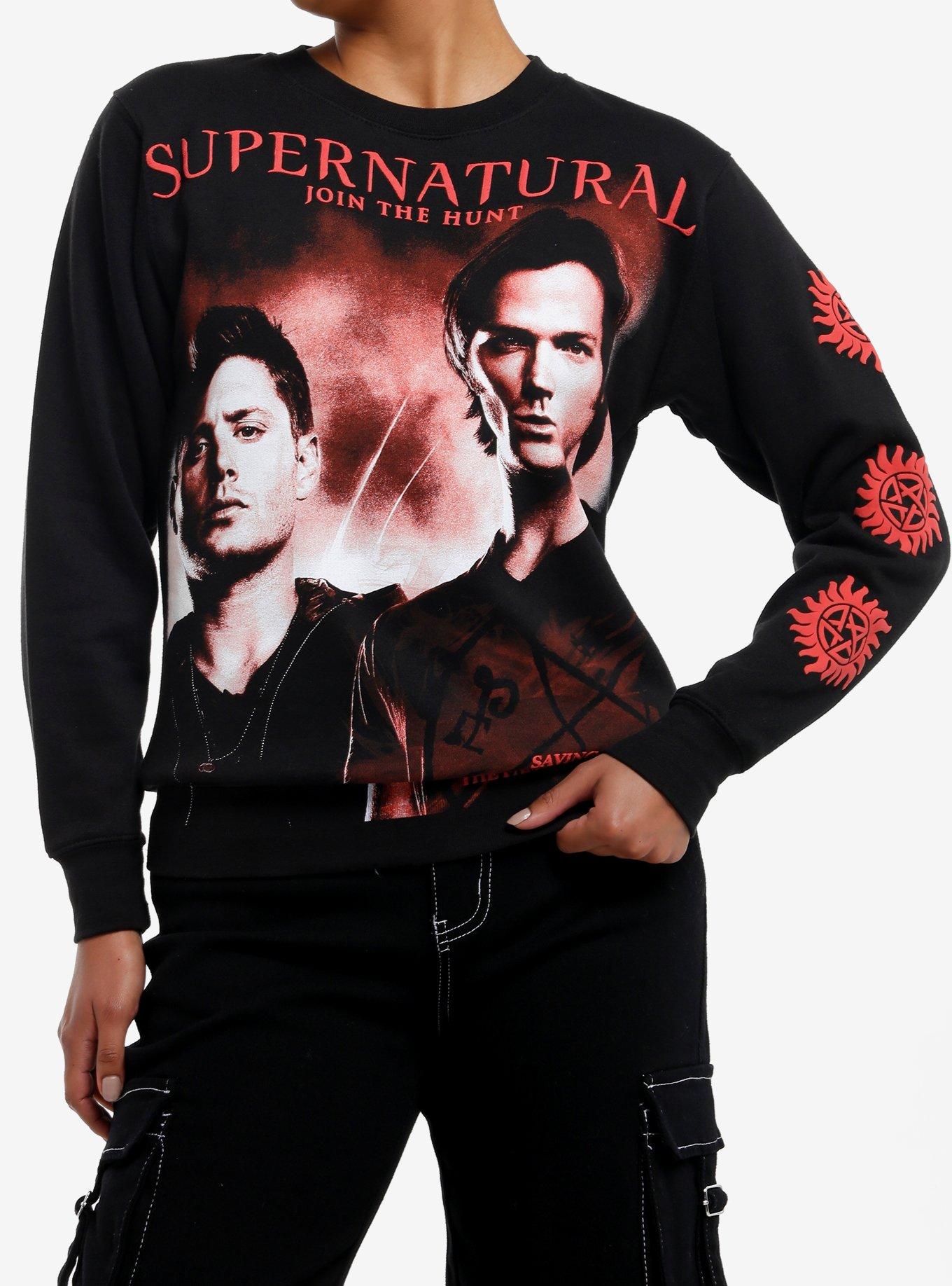 Supernatural Winchester Brothers Girls Sweatshirt, , hi-res