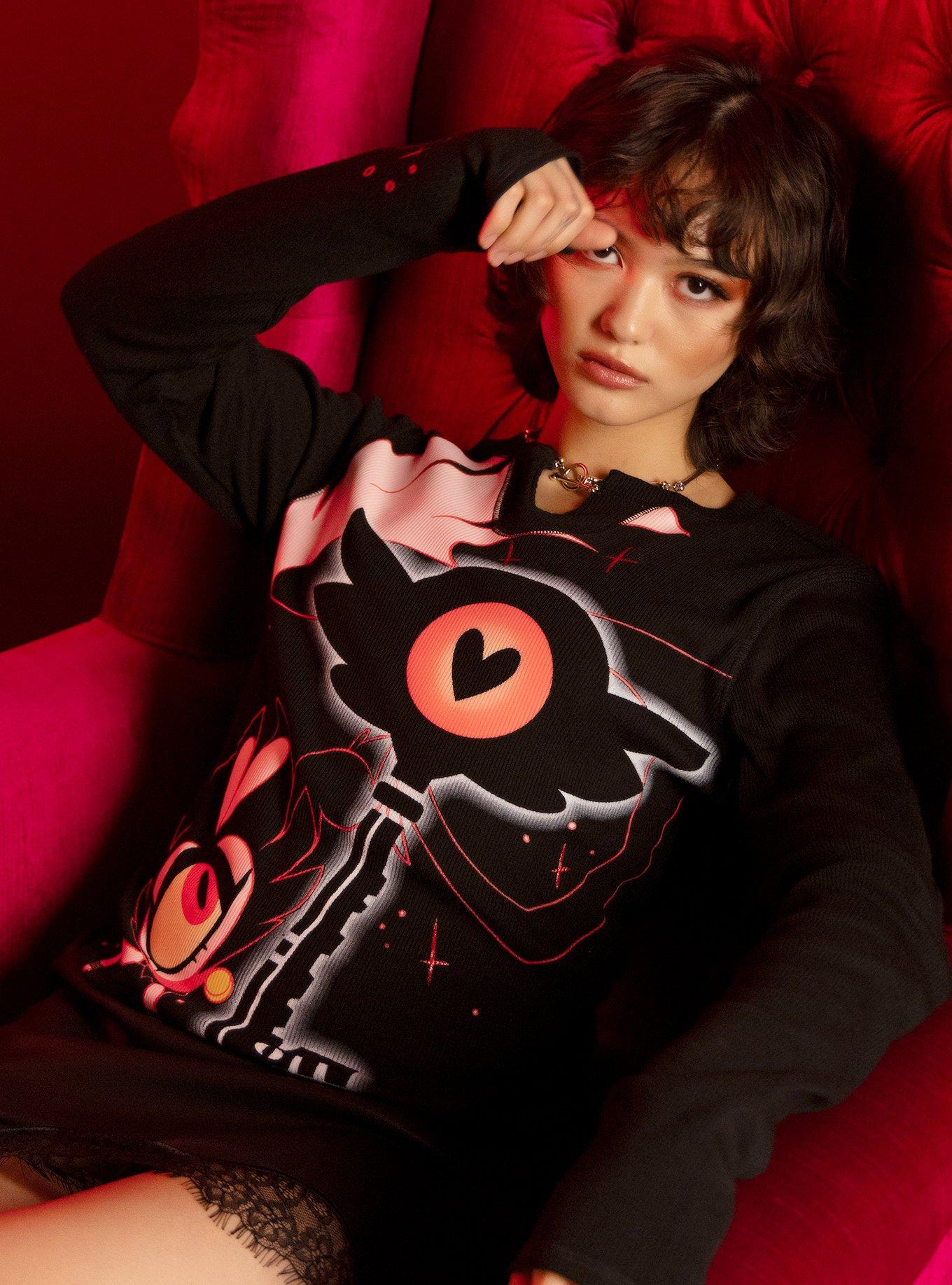 【クーポン対象外】 Hazbin Topic Hot | Top Long-Sleeve Girls KeeKee Hotel トップス