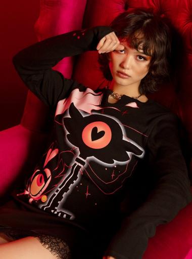 Hazbin Hotel KeeKee Girls Long-Sleeve Top | Hot Topic