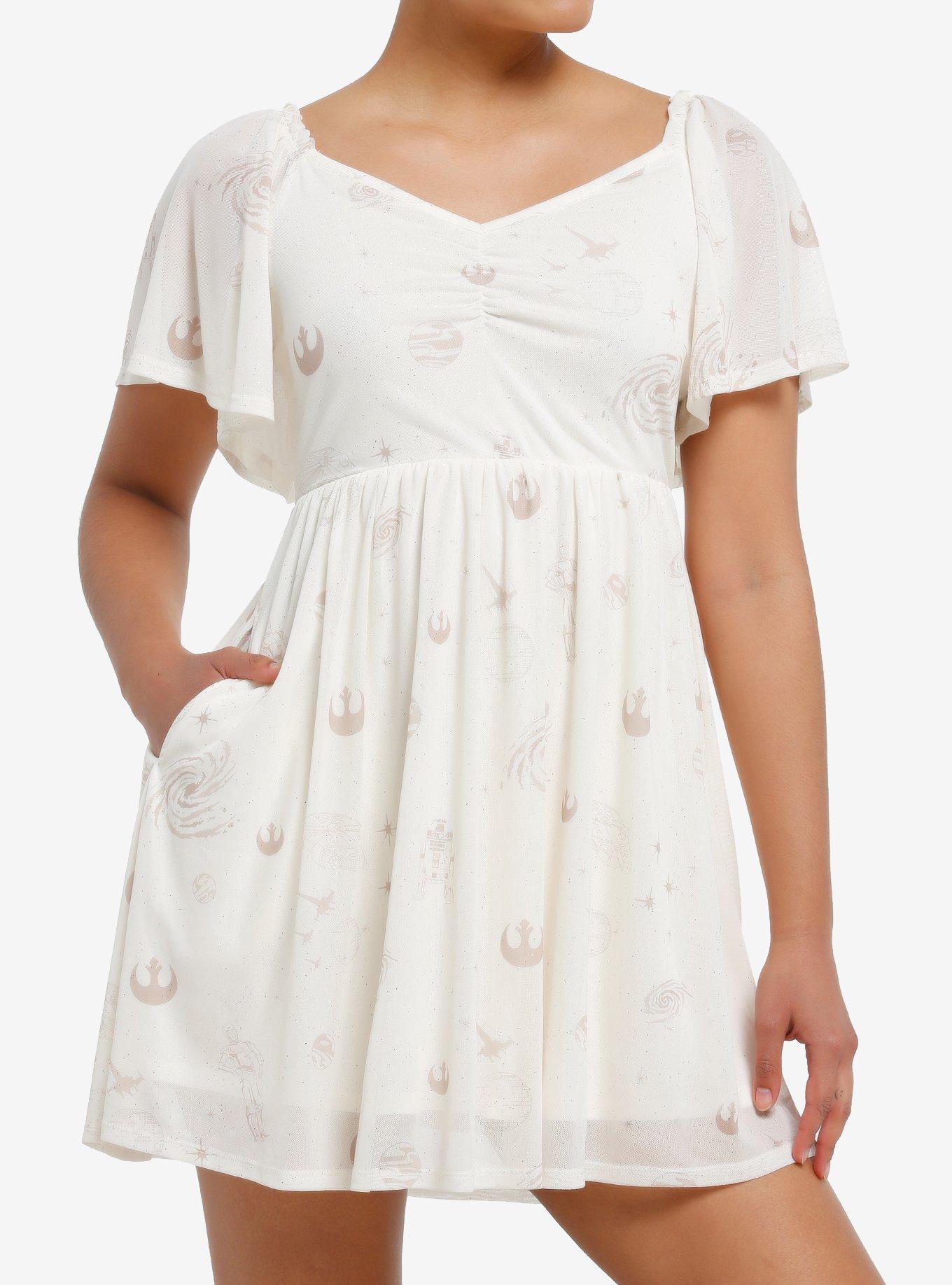 Her Universe Star Wars Icons Flutter Sleeve Dress Her Universe Exclusive 