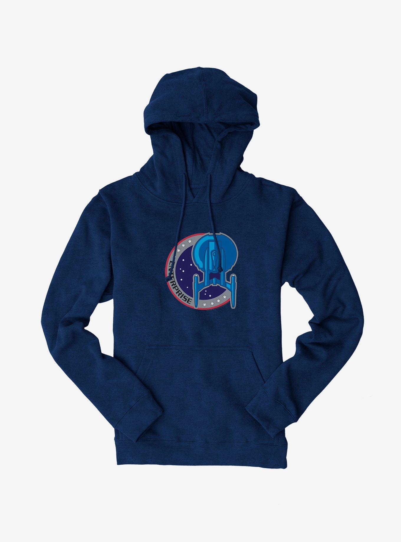 Star Trek Enterprise Ship Logo Hoodie, , hi-res