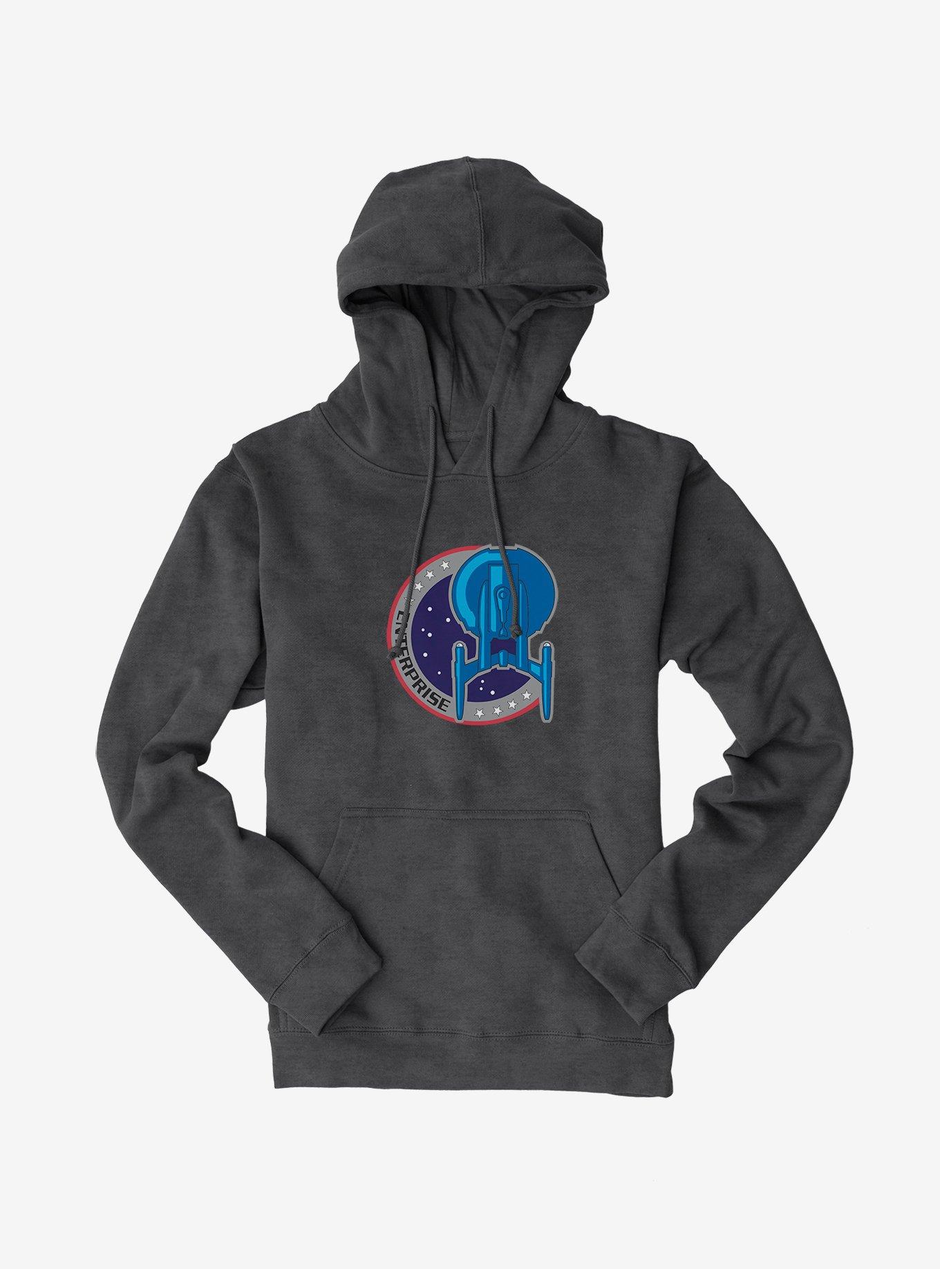 Star Trek Enterprise Ship Logo Hoodie, , hi-res