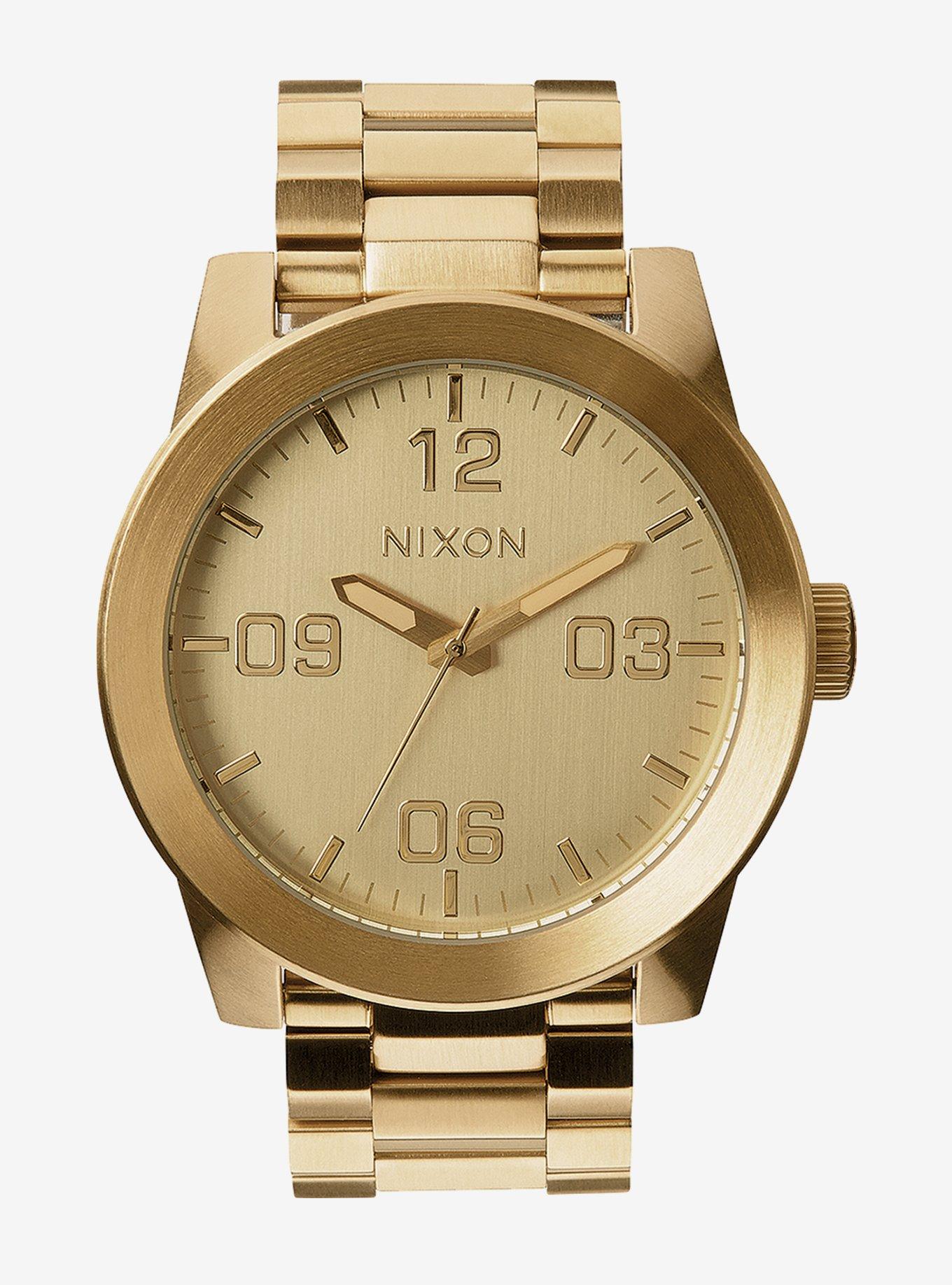 Nixon Corporal SS All Gold Watch, , hi-res