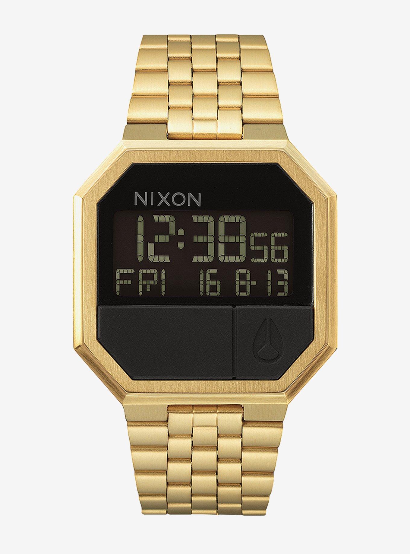 Nixon Re-Run All Gold Watch, , hi-res