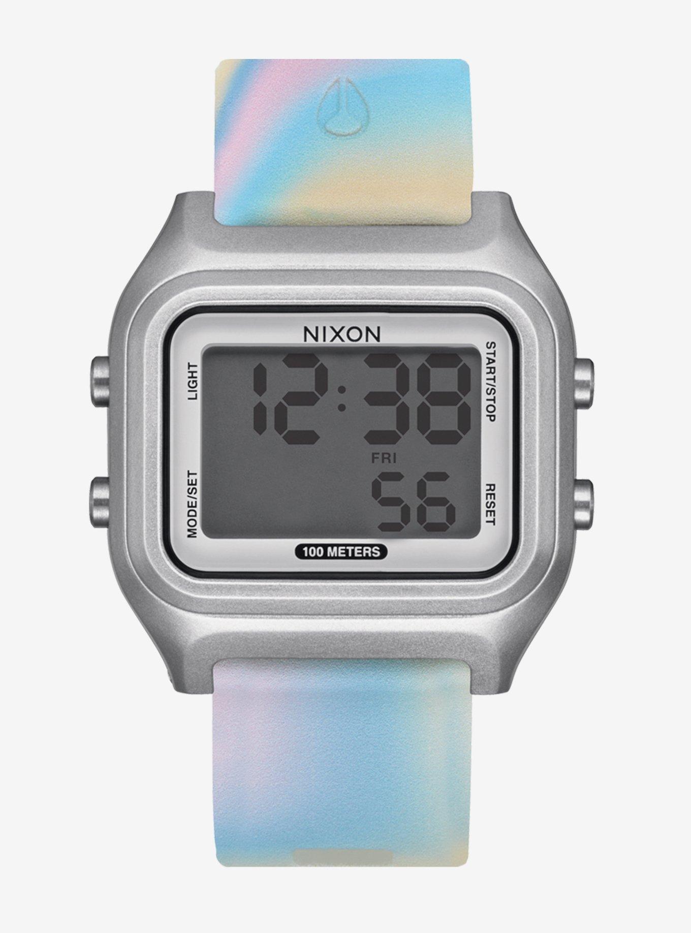 Nixon Ripper Silver / Pastel Swirl Watch, , hi-res