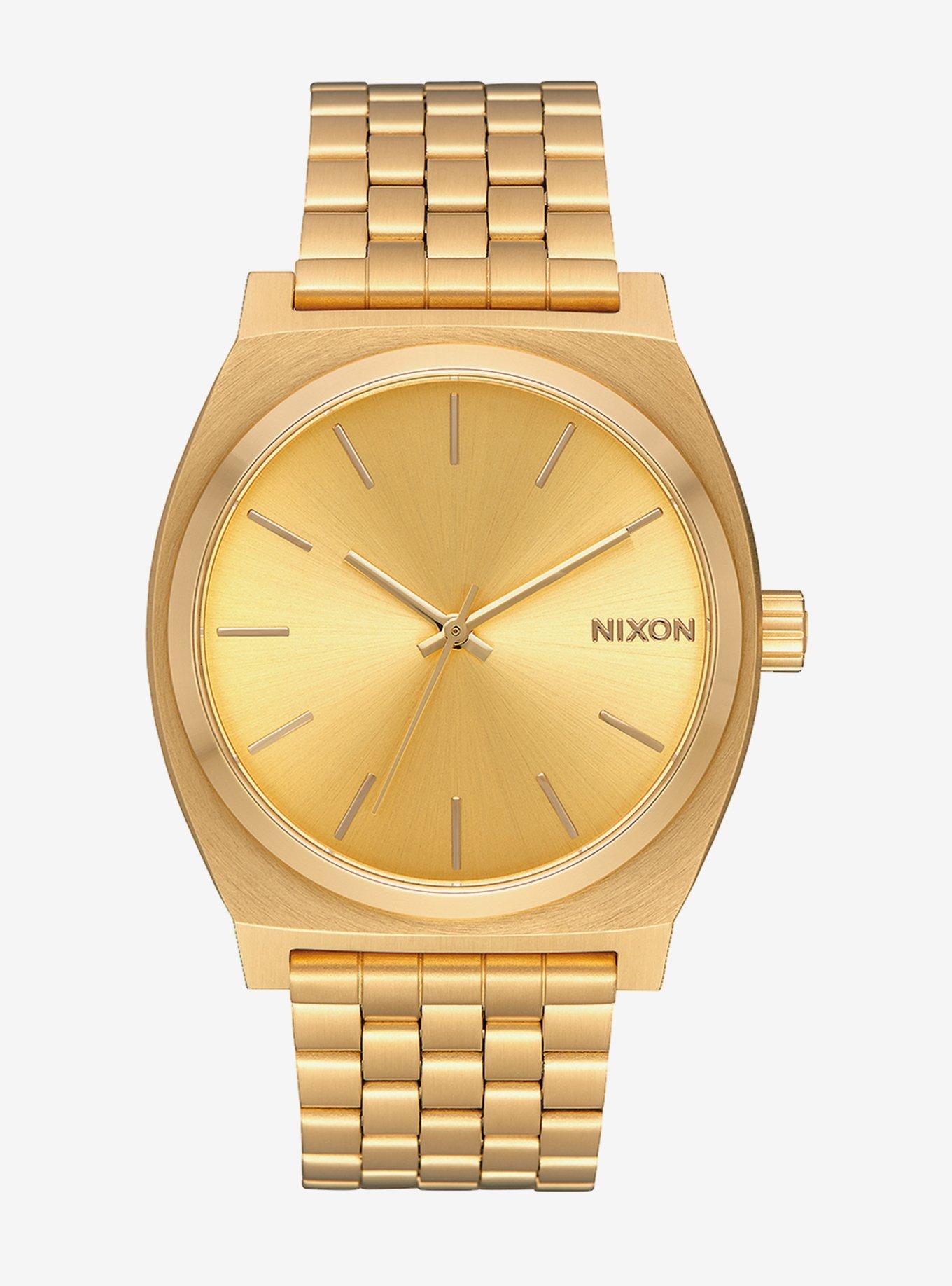 Nixon Time Teller All Gold / Gold Watch, , hi-res