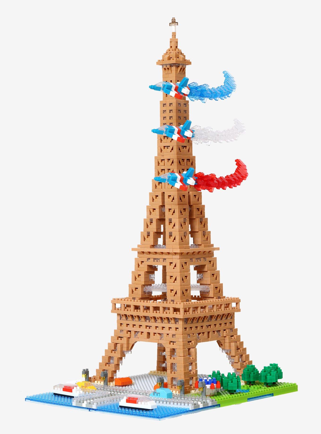 Nanoblock Eiffel Tower Deluxe Edition Build Set, , hi-res