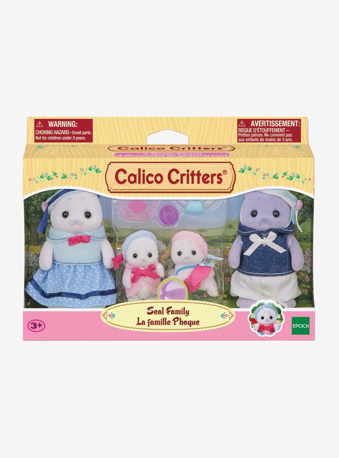 Calico Critters Seal Family Figure Set, , hi-res