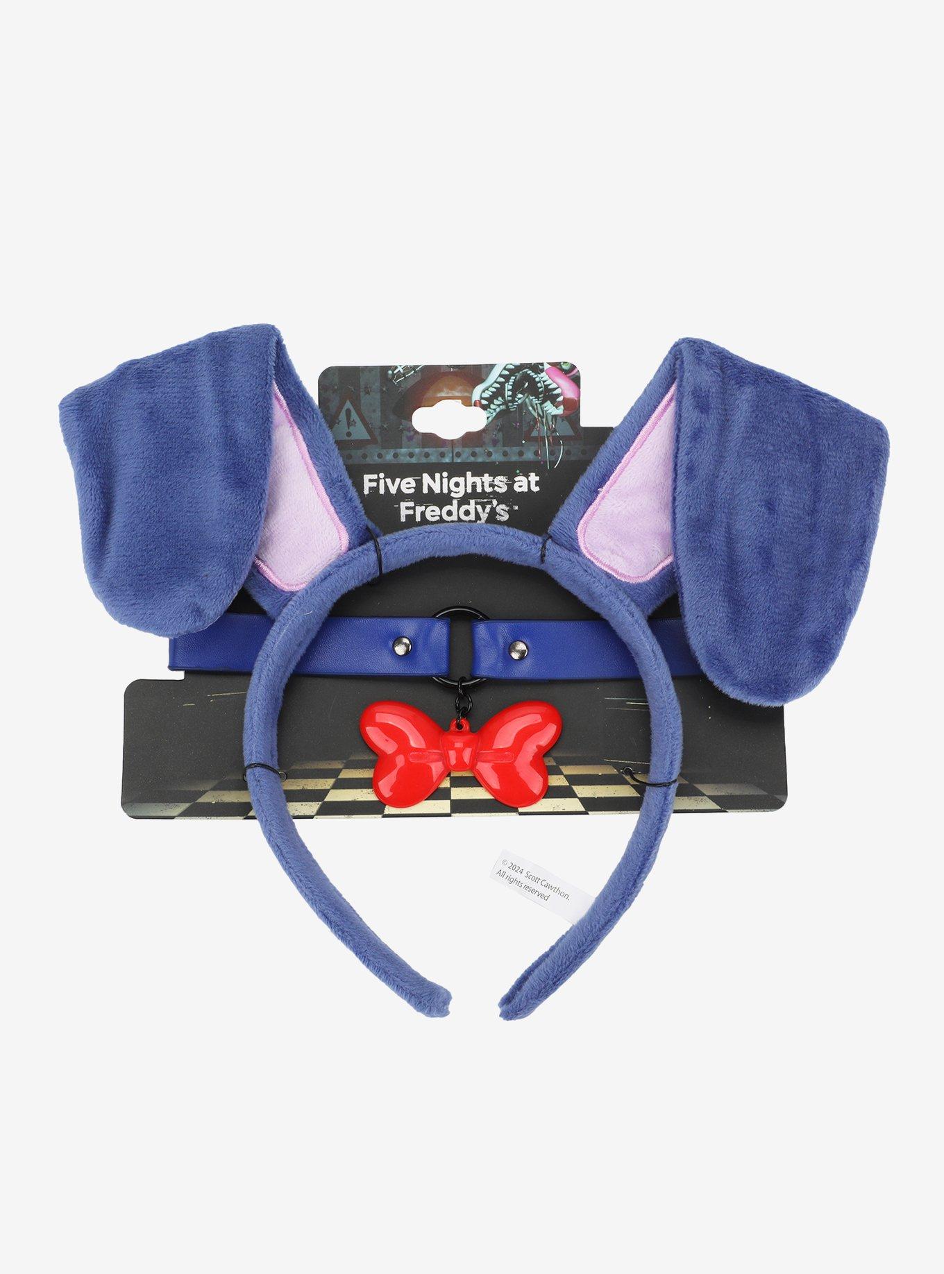 Five Nights At Freddy's Bonnie Ears Headband and Necklace Set, , hi-res